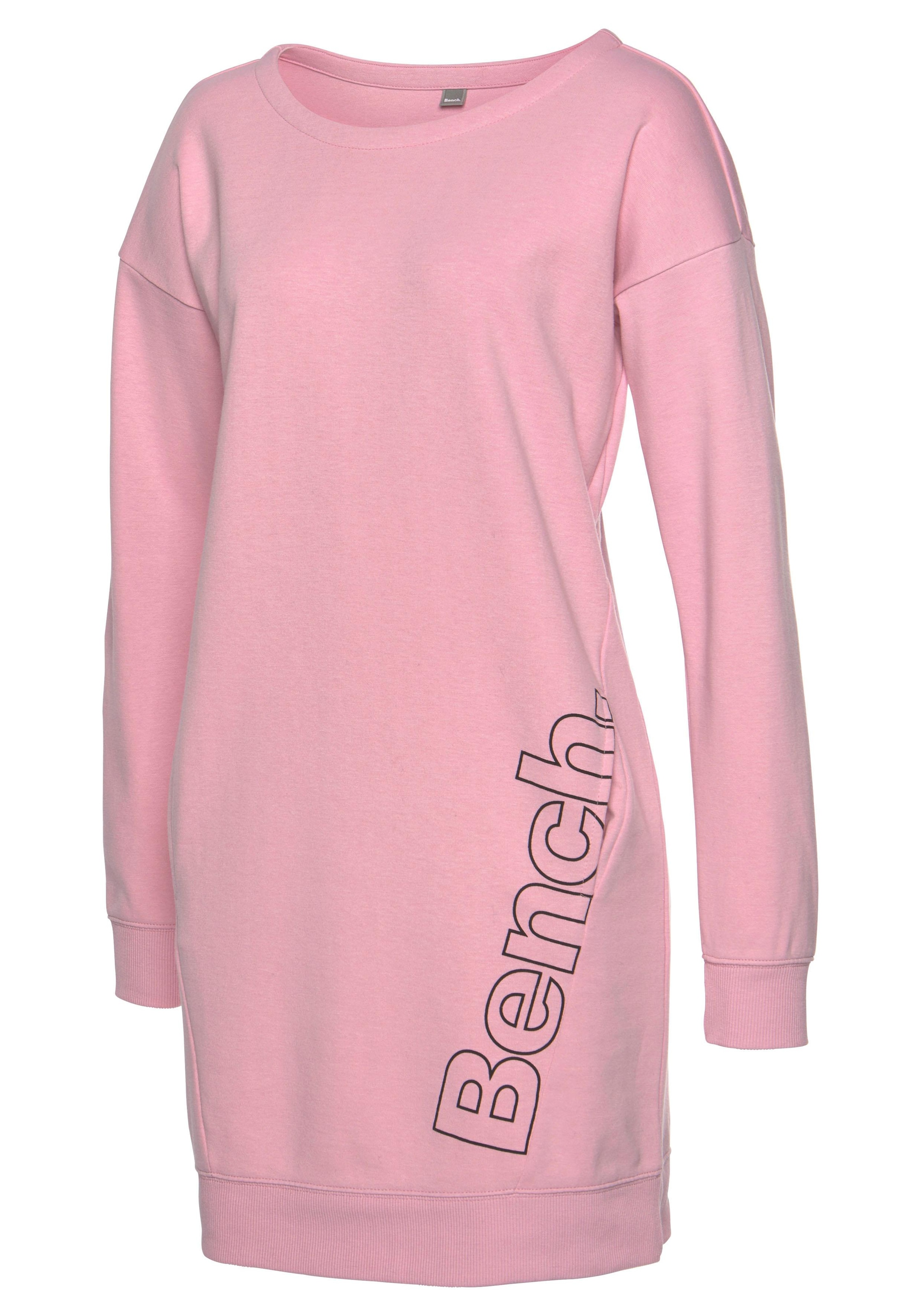 Bench. Loungewear Sweatkleid, mit seitlichem Logoprint