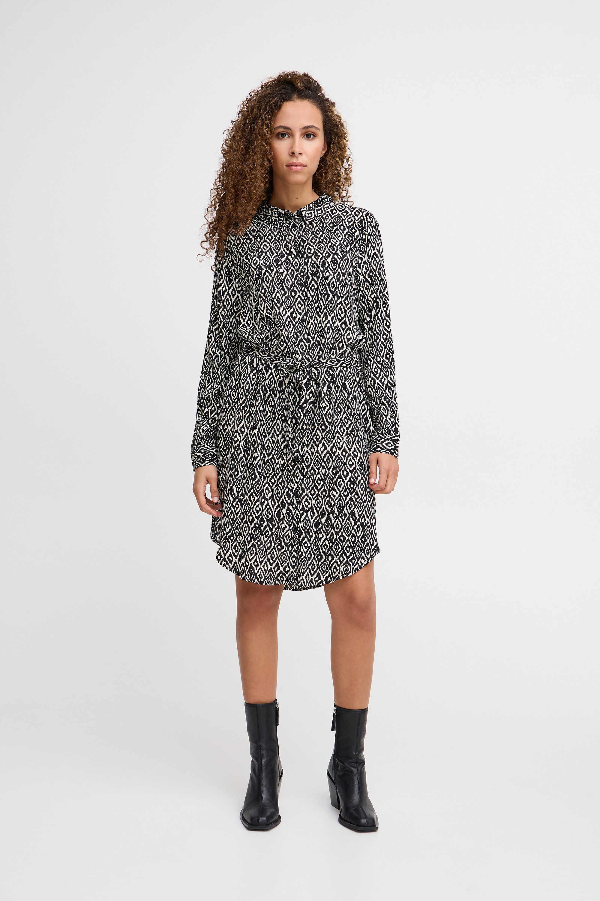 Ichi Midikleid »Kleid IHVERA«