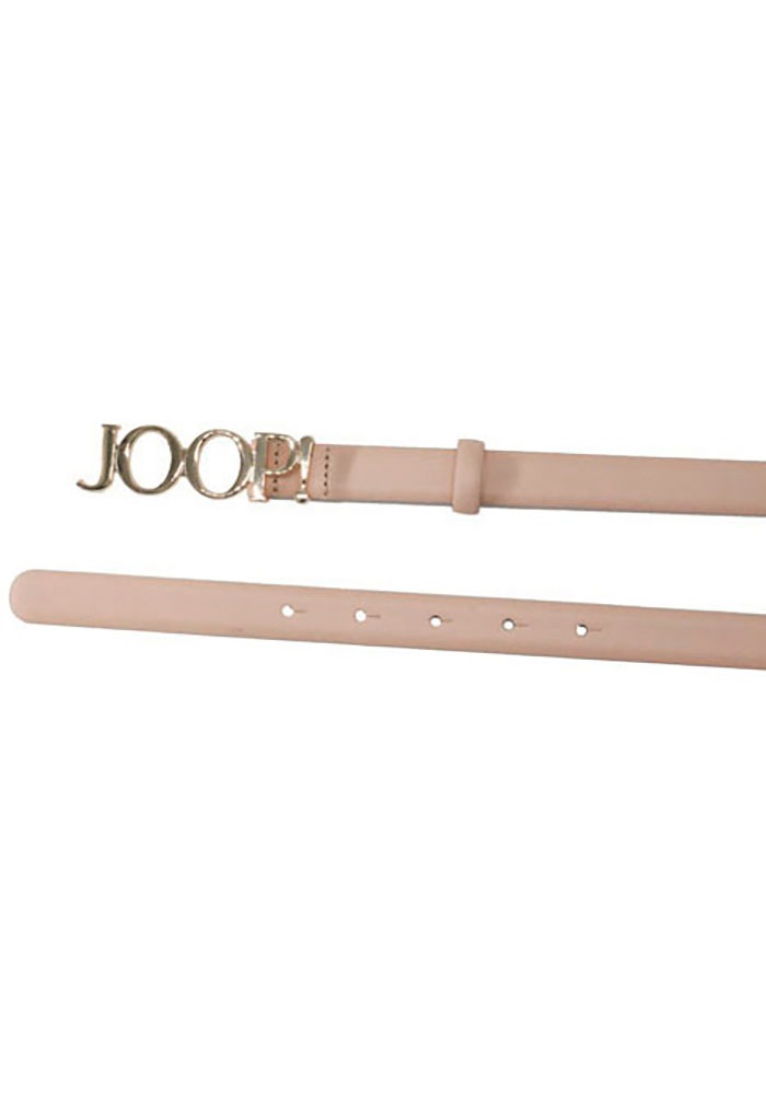 JOOP! Ledergürtel mit Logo-Pinschließe, Breite 2 cm