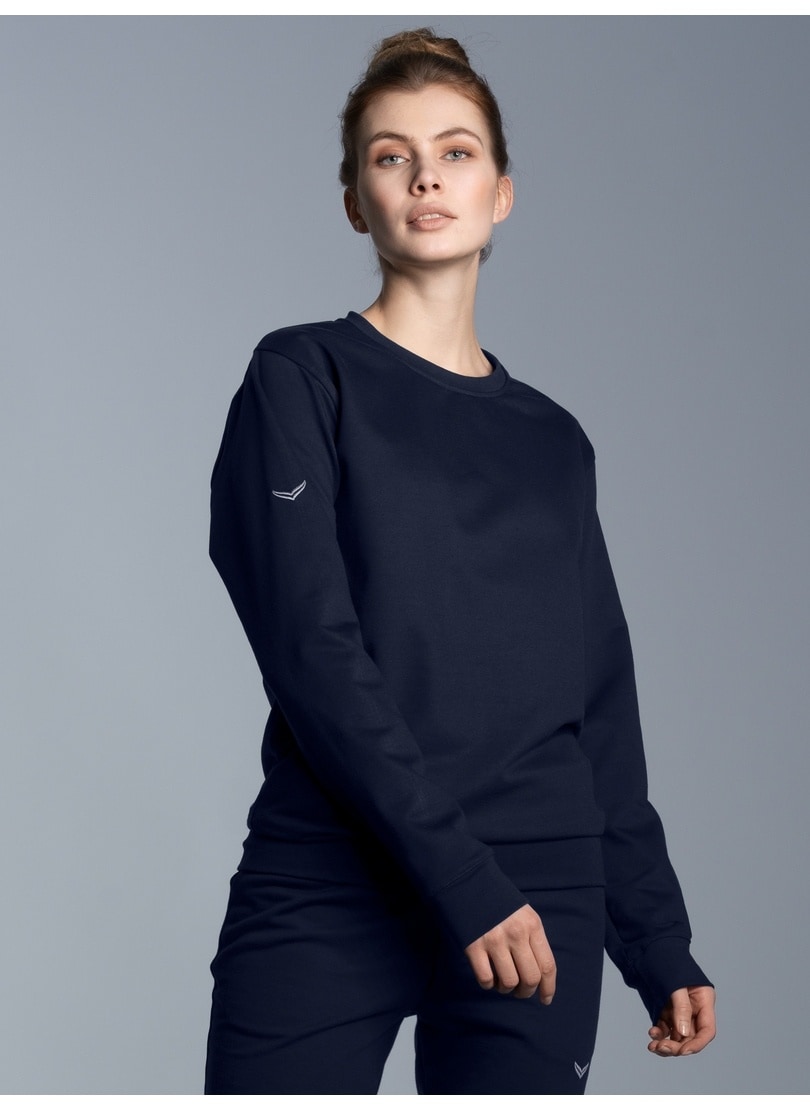 Trigema Sweatshirt »TRIGEMA Sweatshirt aus Biobaumwolle«
