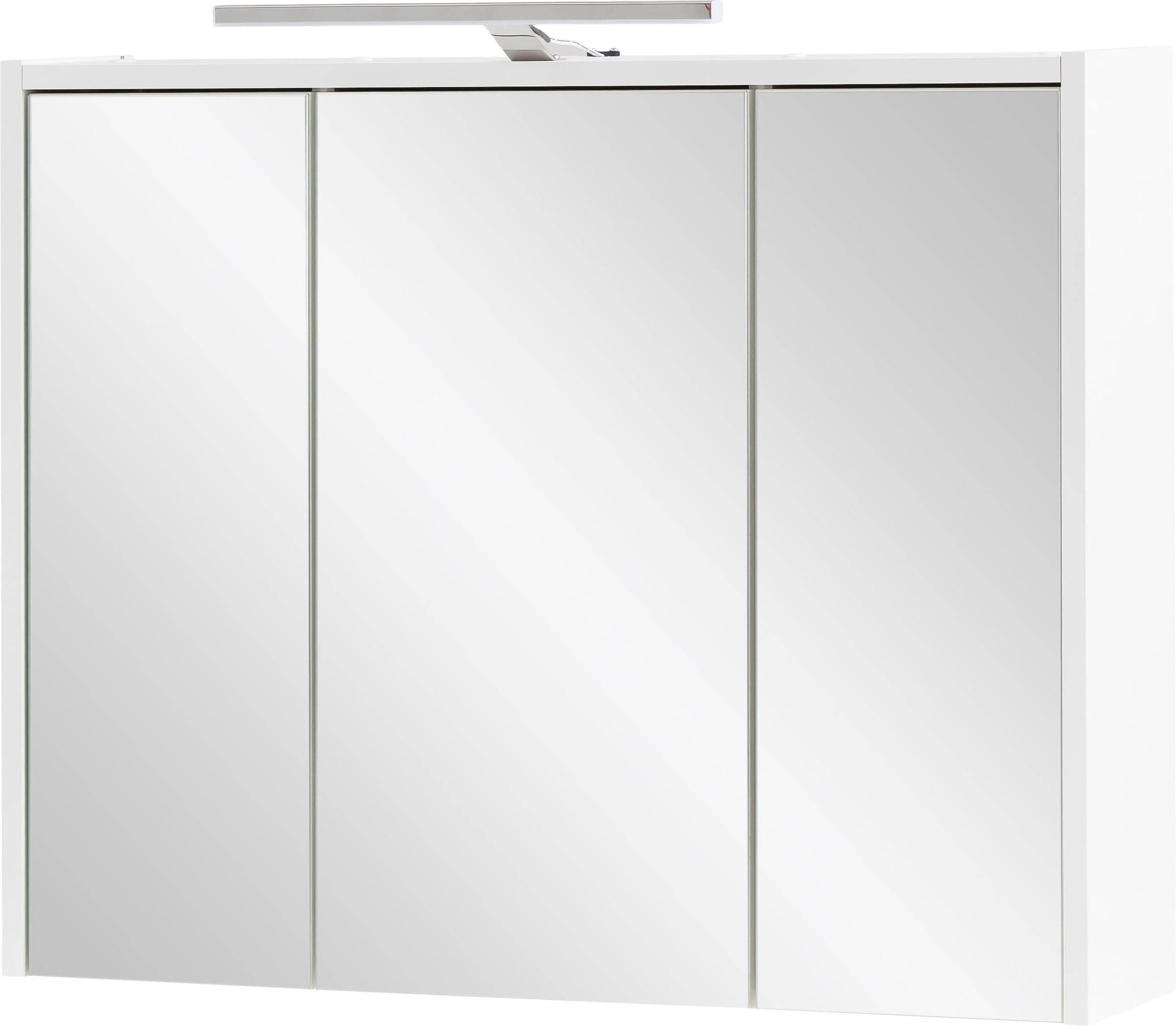 INOSIGN Spiegelschrank »List«, Breite 74,5 cm Badschrank mit viel Stauraum.