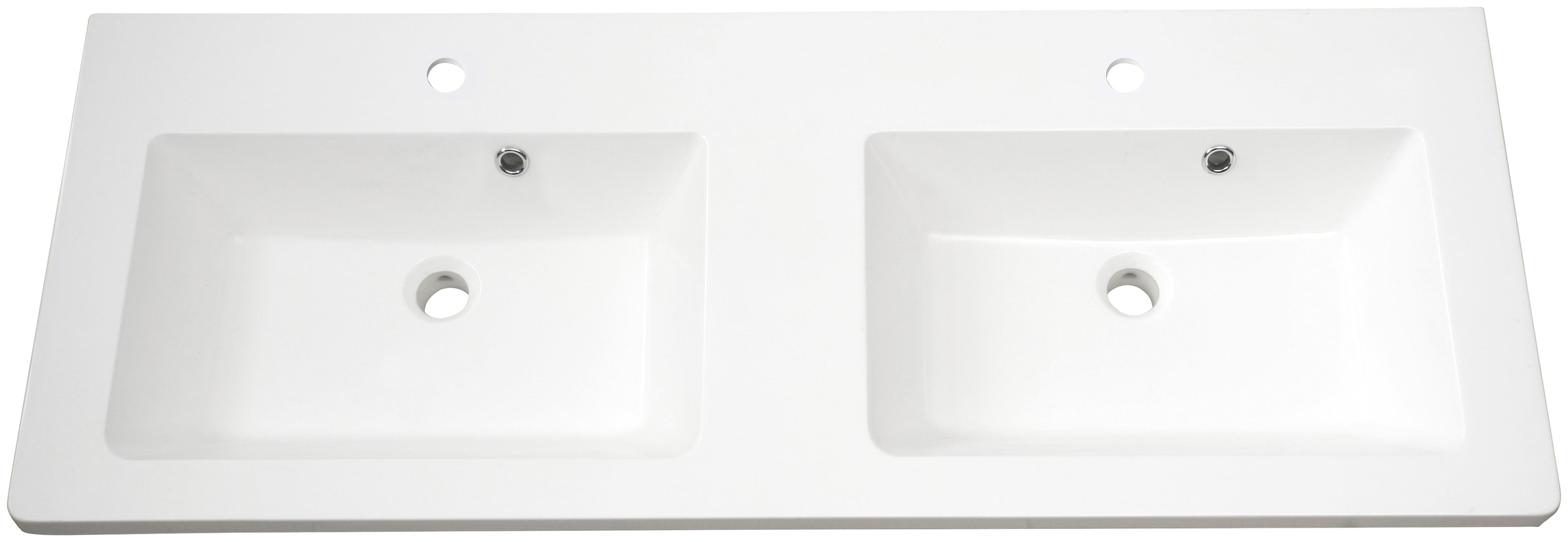 Sanotechnik Doppelwaschtisch »120«, 120x46 cm