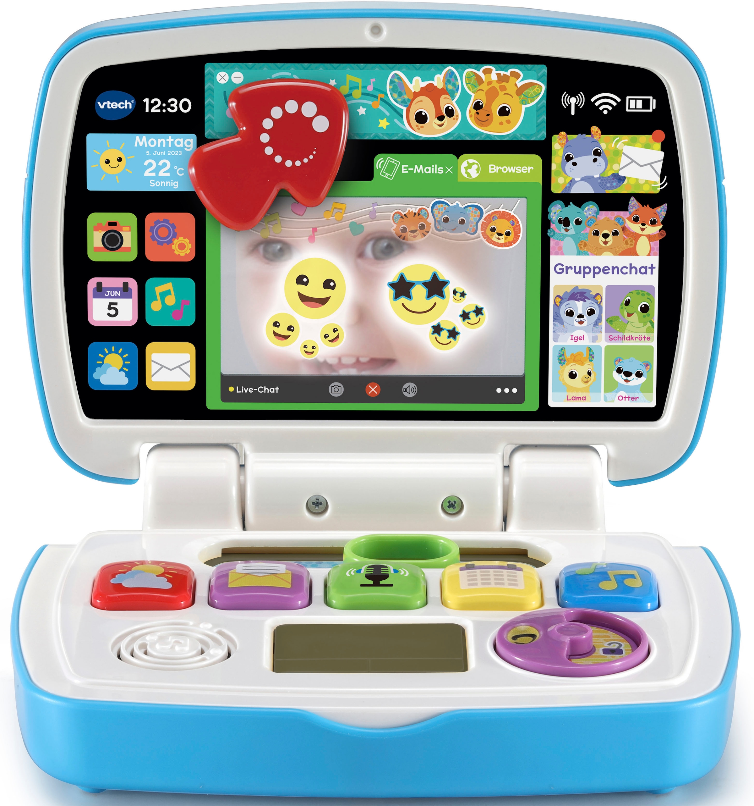 Kindercomputer Shop Online Vtech® Baby, »Vtech OTTO Tierfreunde-Laptop« im