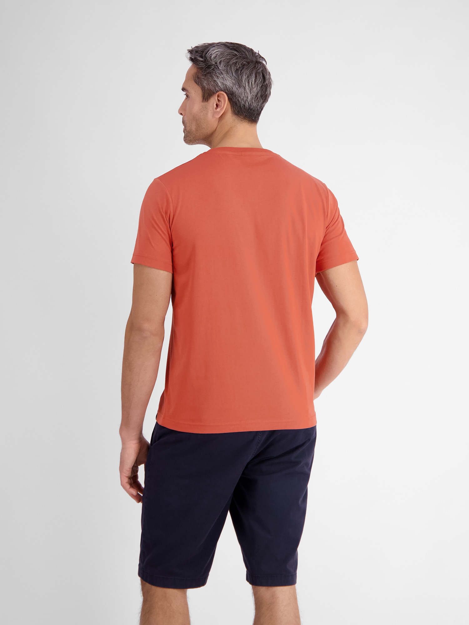 LERROS T-Shirt »LERROS Herren T-Shirt mit Brust-Print«
