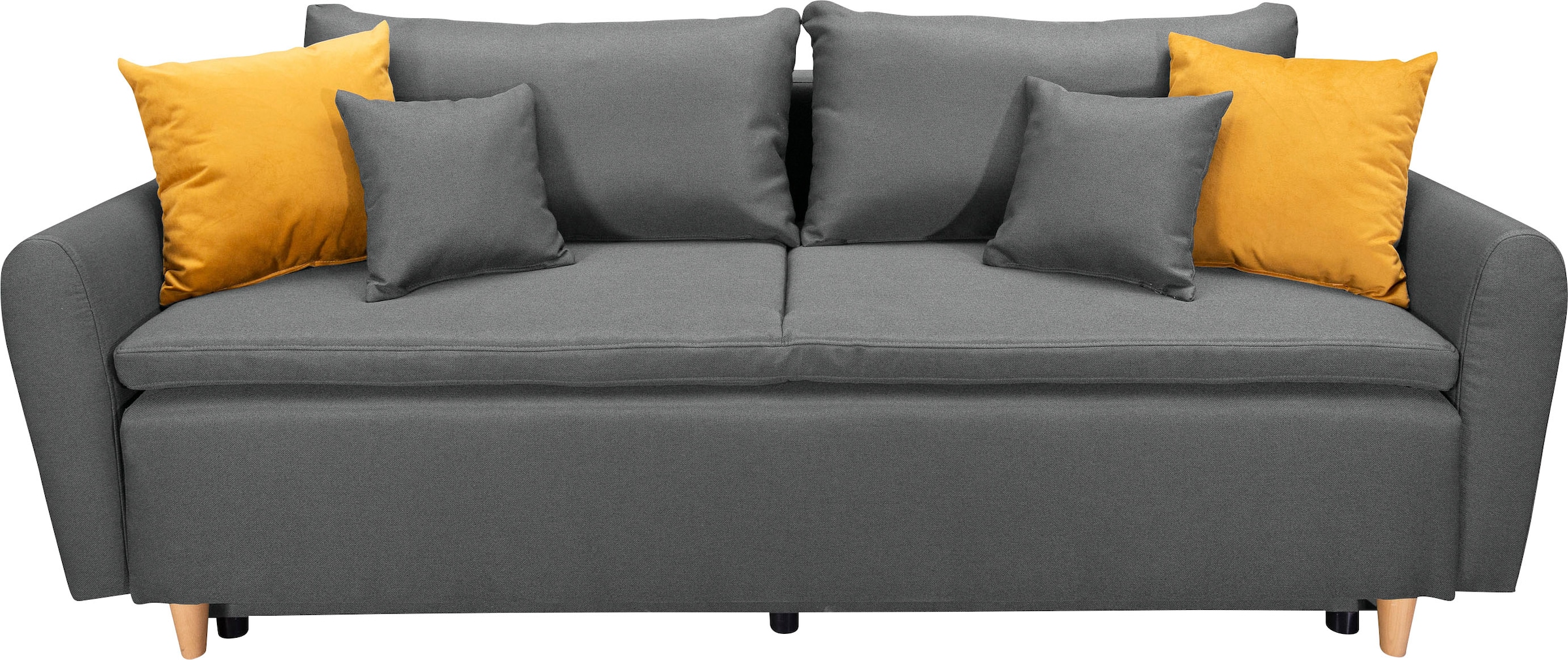 INOSIGN Schlafsofa »Anika«, mit Boxspringaufbau, Bettfunktion & Bettkasten, Dauerschlafsofa