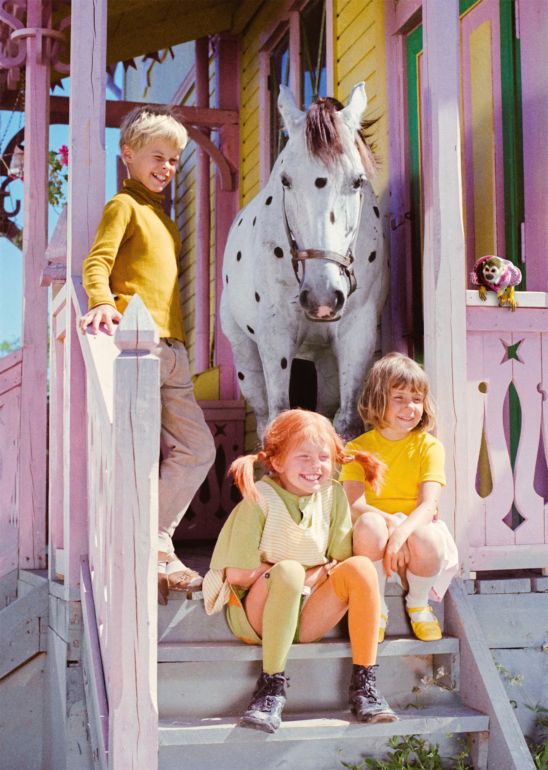 Schmidt Spiele Puzzle »Pippi Langstrumpf, Pippi und ihre Freunde«, Made in Europe