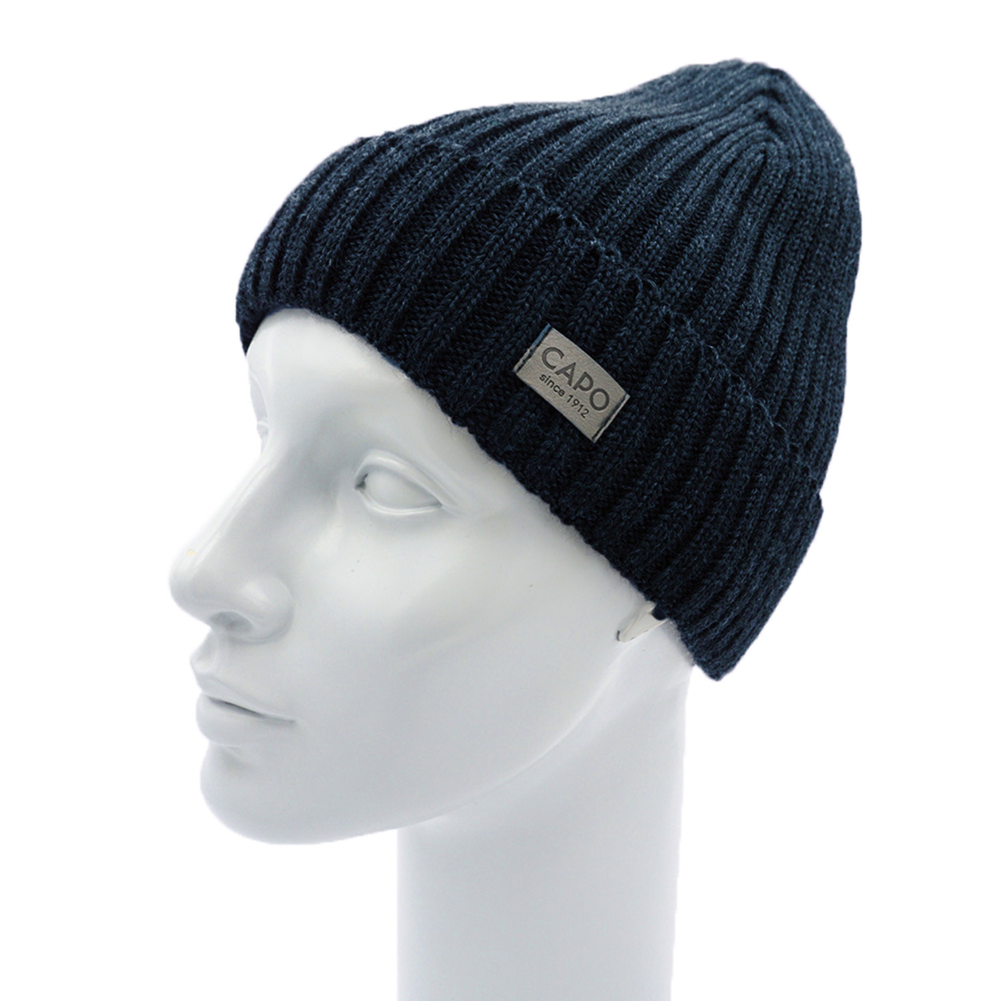 CAPO Strickmütze mit Merinowolle, atmungsaktiver Tragekomfort, gefüttert