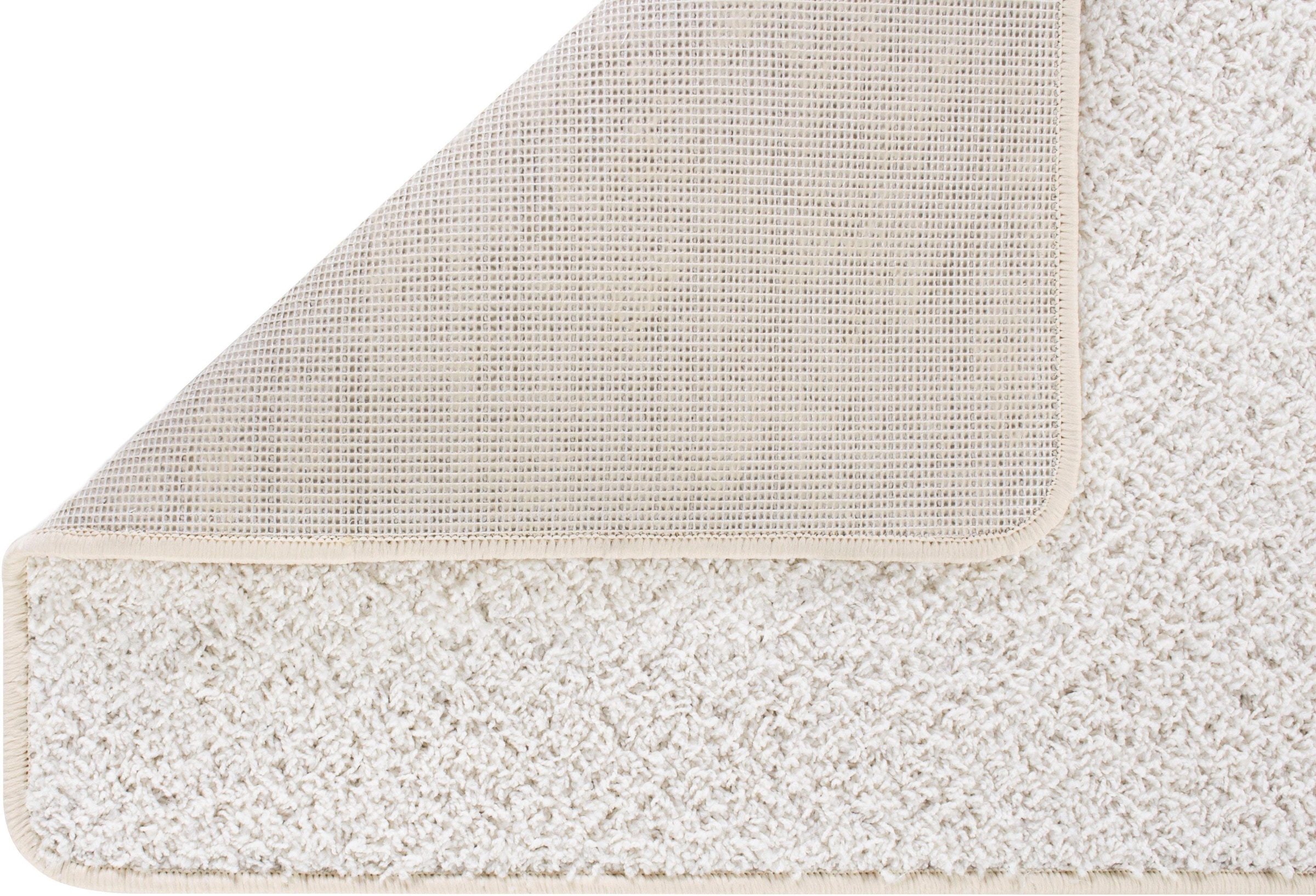 Andiamo Läufer »Shaggy uni«, rechteckig, 15 mm Höhe, Teppich-Läufer, Uni-Farben, ideal im Flur & Schlafzimmer