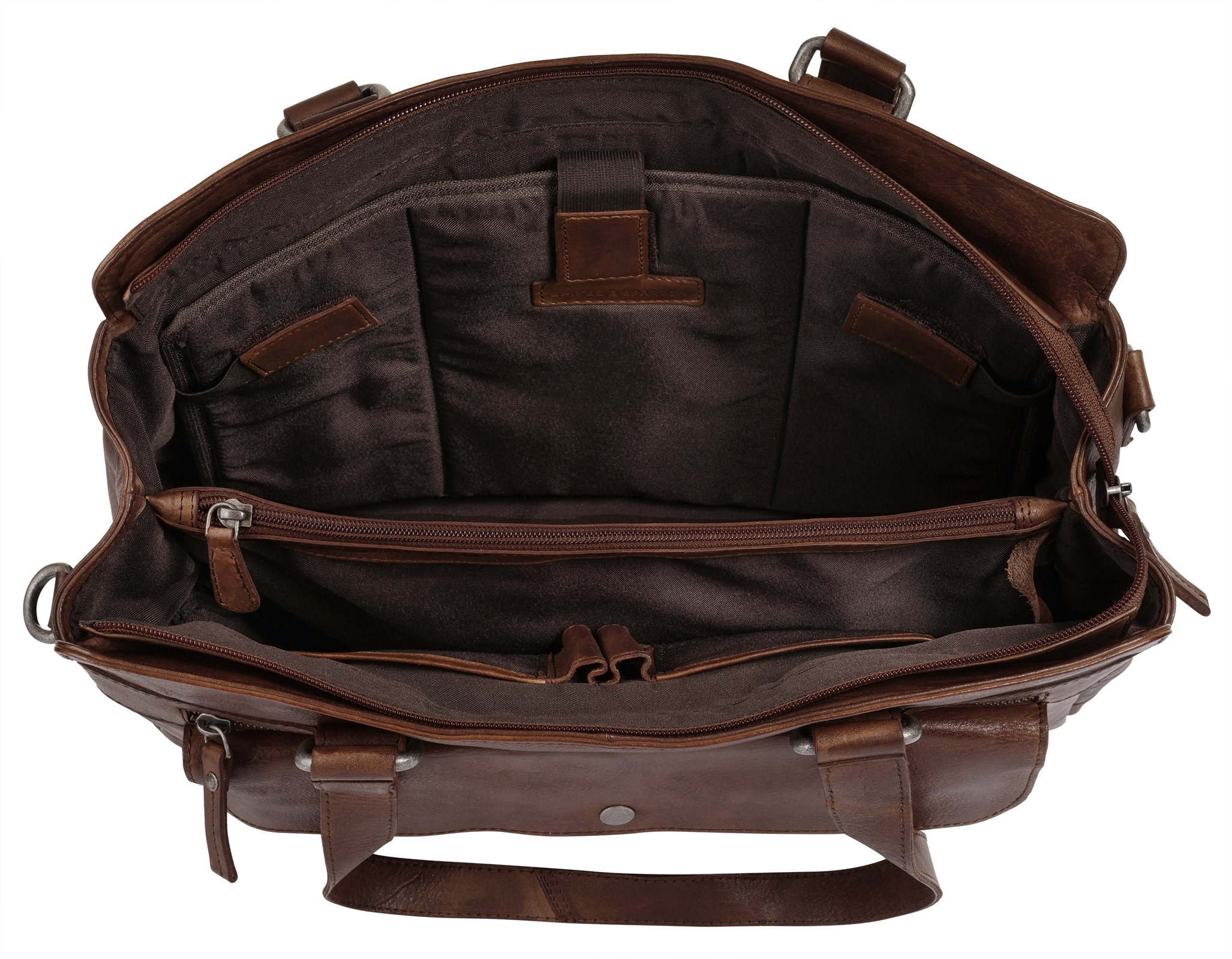 Spikes & Sparrow Shopper, echt Leder