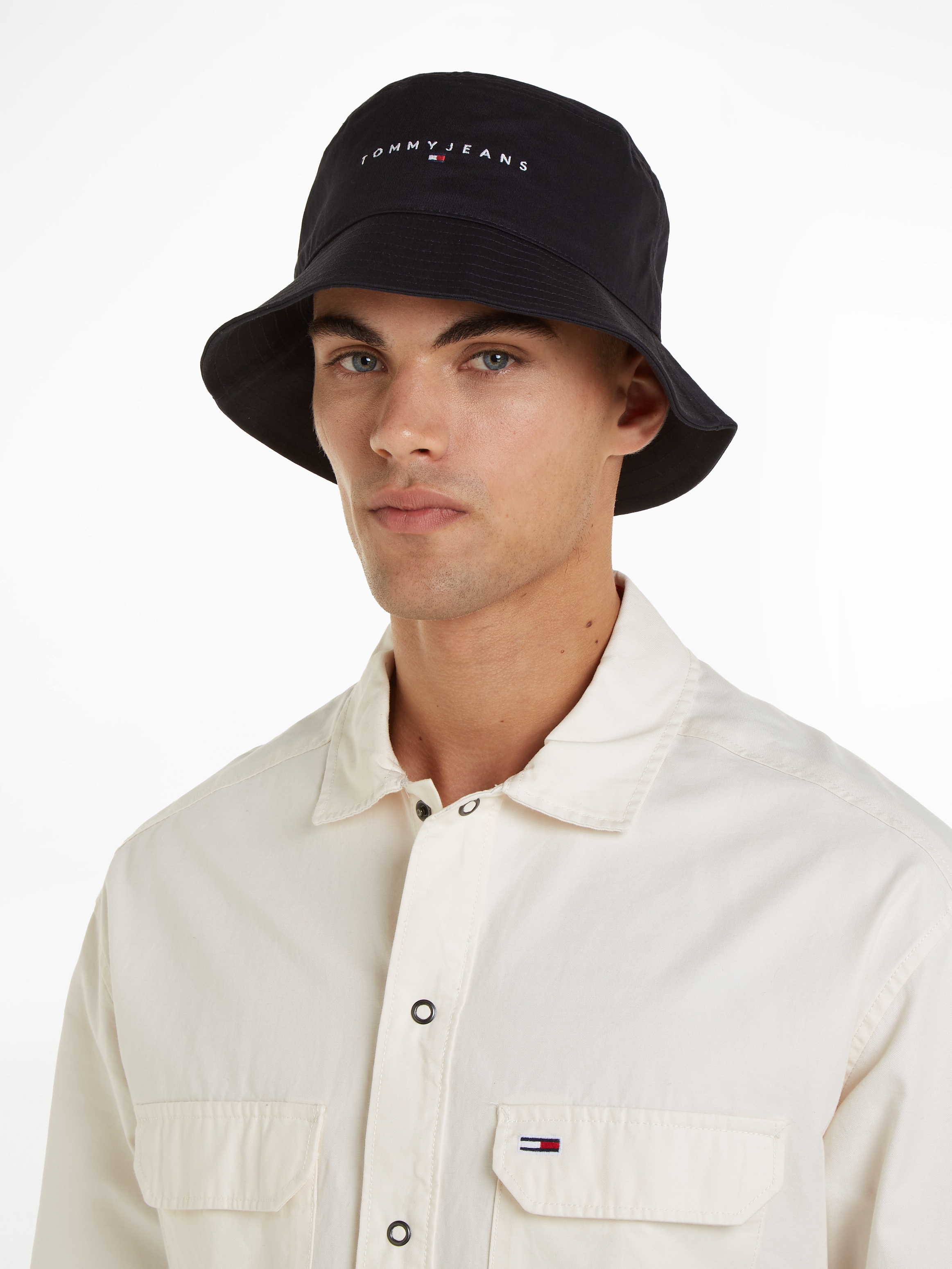 Fischerhut »TJM LINEAR LOGO BUCKET HAT«, mit gesticktem Logoschriftzug