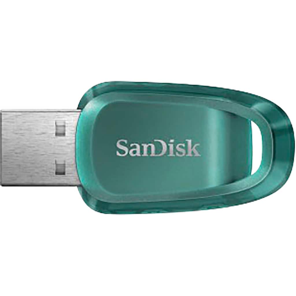 Sandisk USB-Stick »Cruzer Ultra Eco 128GB«, (USB 3.2 Lesegeschwindigkeit 100 MB/s)