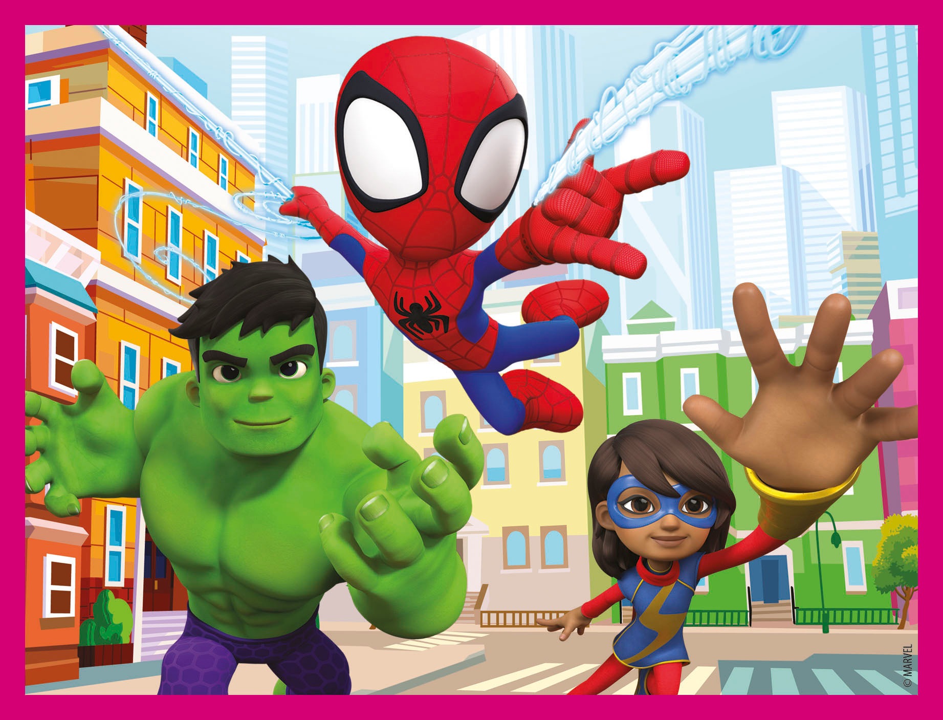 Clementoni® Würfelpuzzle »Spidey und seine Superfreunde«, Made in Europe