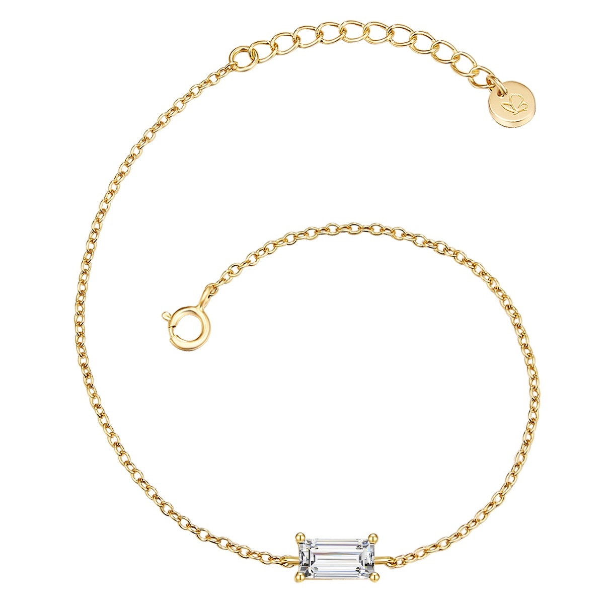 Glanzstücke München Silberarmband »GSM431«, (1 tlg.), aus Sterling Silber