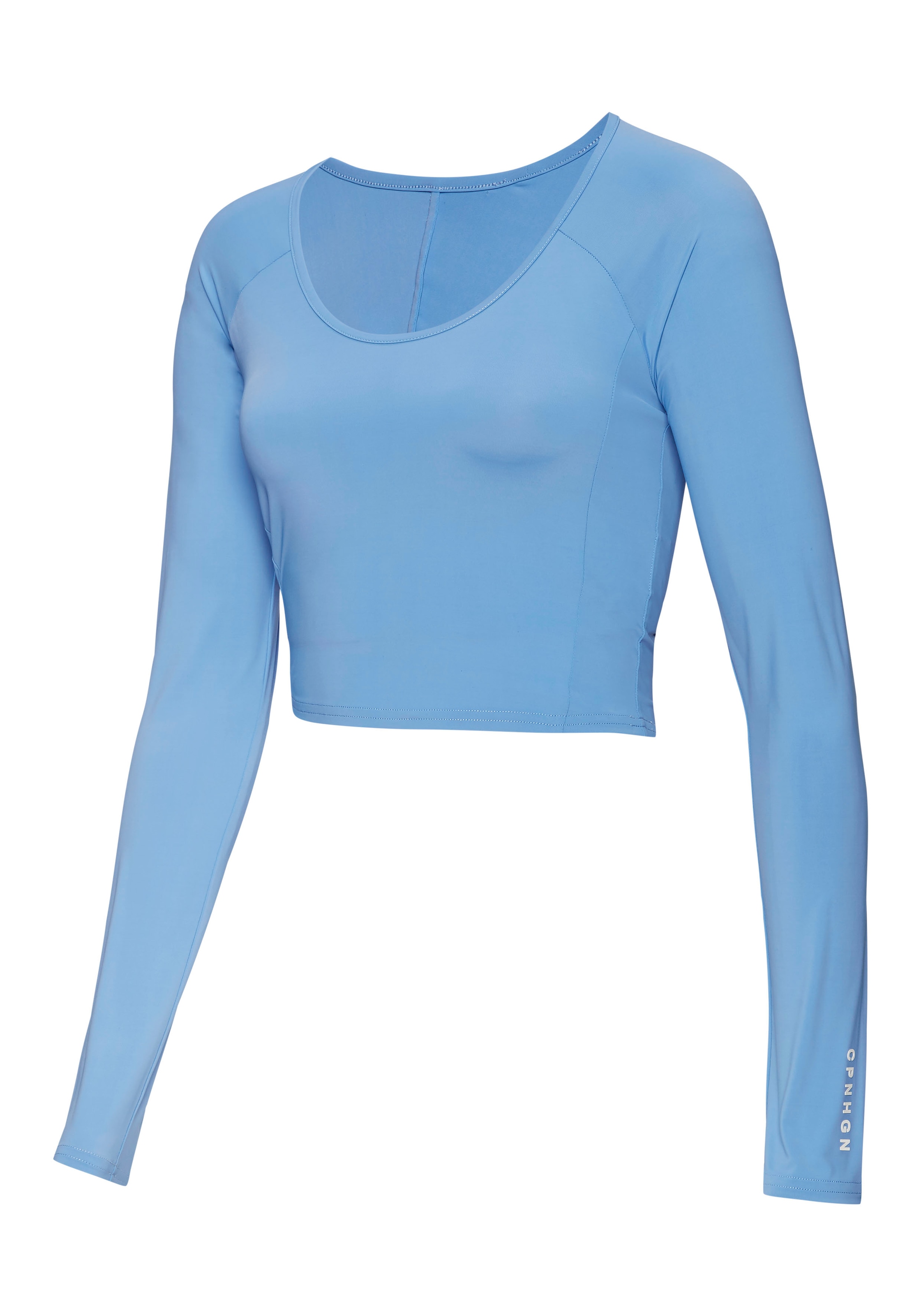 Copenhagen Studios Longsleeve mit Cut Out im Rückenbereich