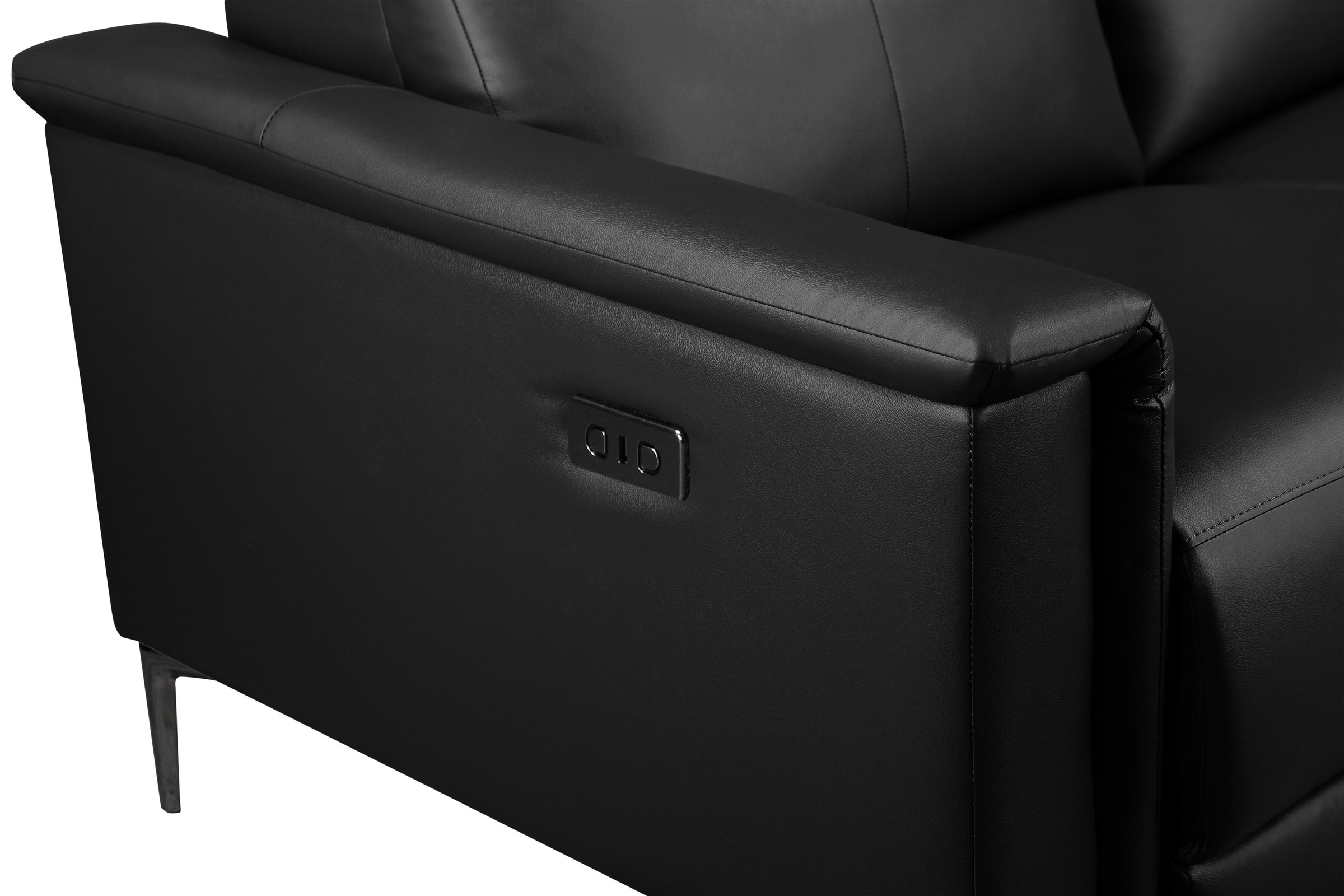 Home affaire 2-Sitzer »Lund«, manueller od. elektrischer Relaxfunktion und USB-C