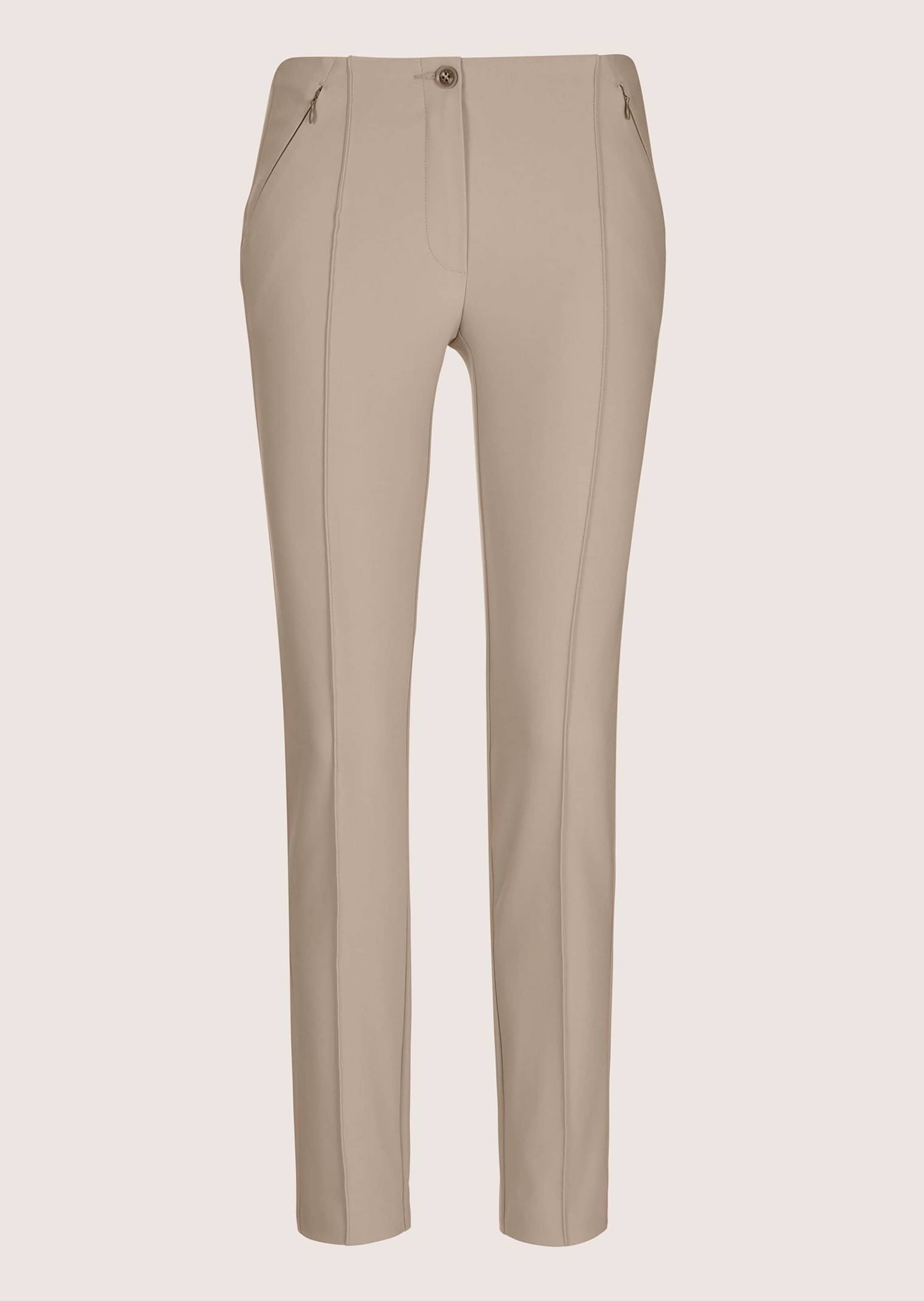 MADELEINE Stoffhose »Hose Schlanke Stretch-Hose mit Biesen«