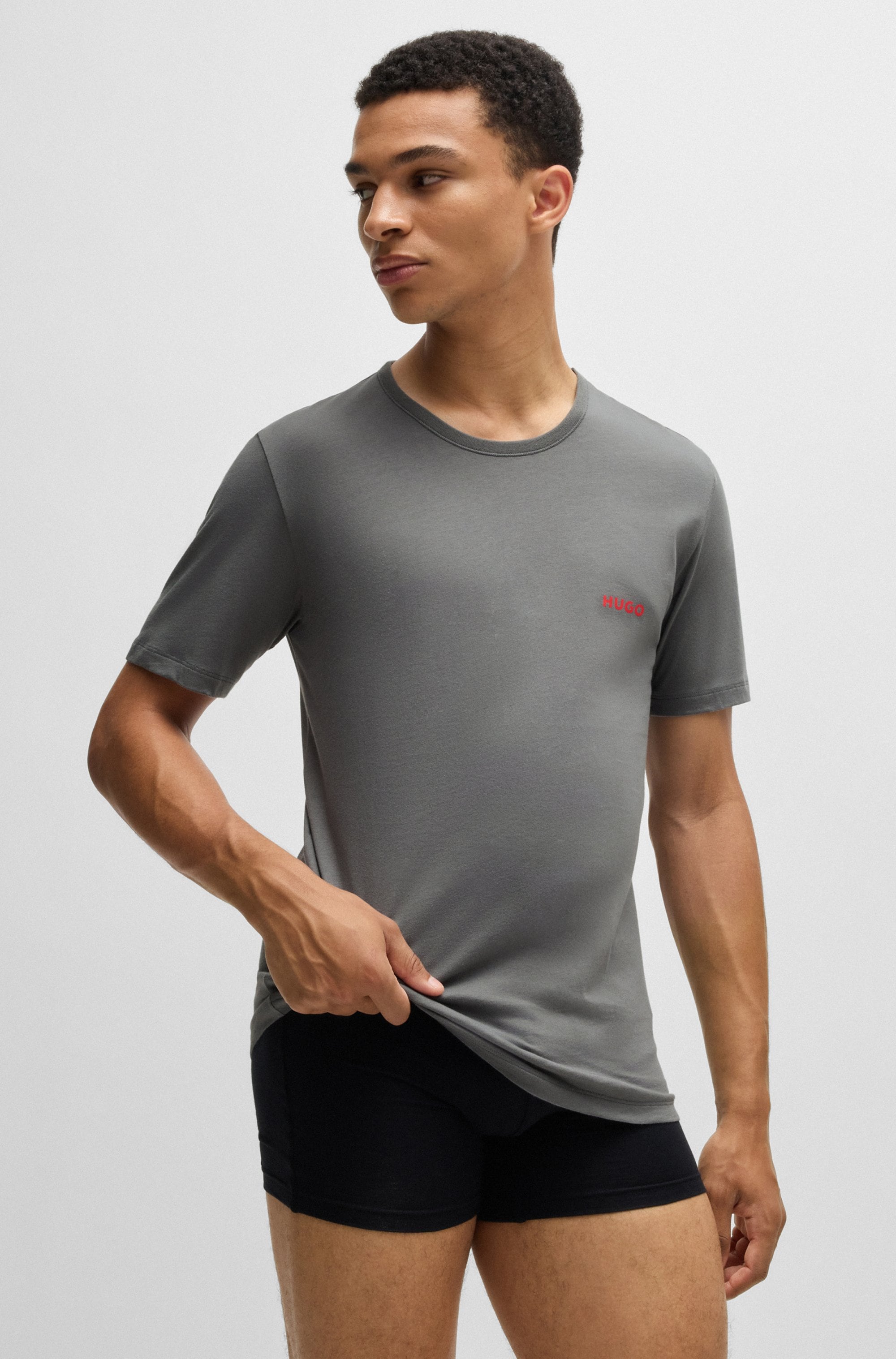HUGO Underwear T-Shirt »RN TRIPL«, (Packung, 3 tlg.), mit Rundhalsausschnitt