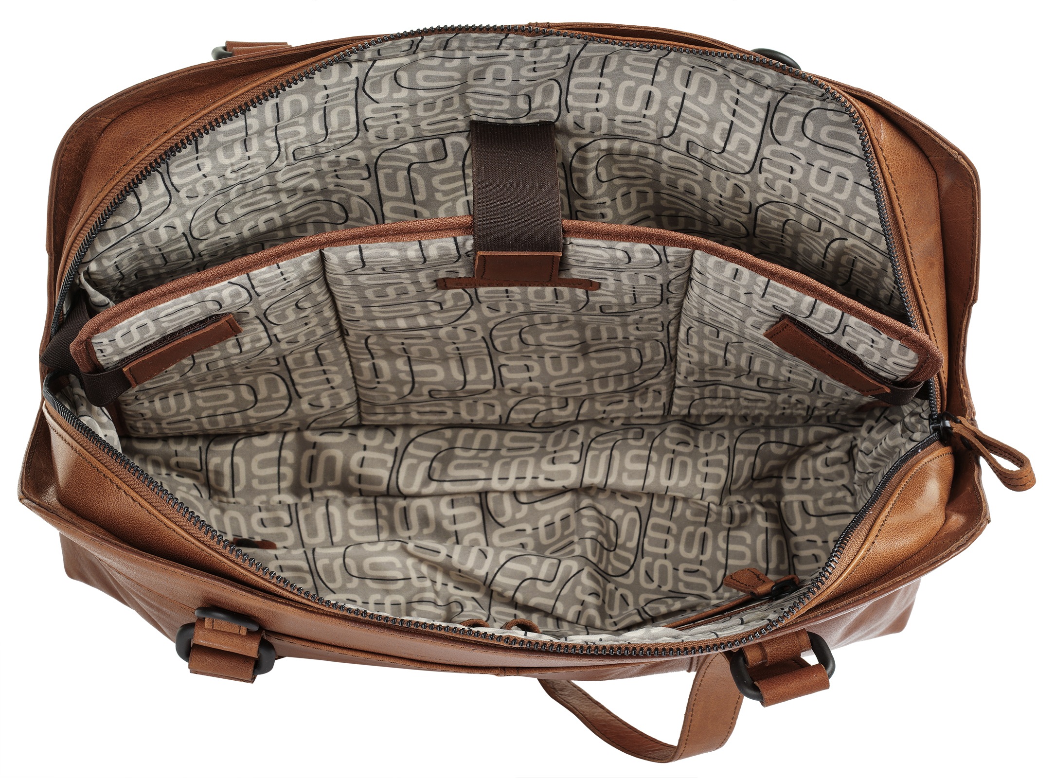 Spikes & Sparrow Shopper, echt Leder