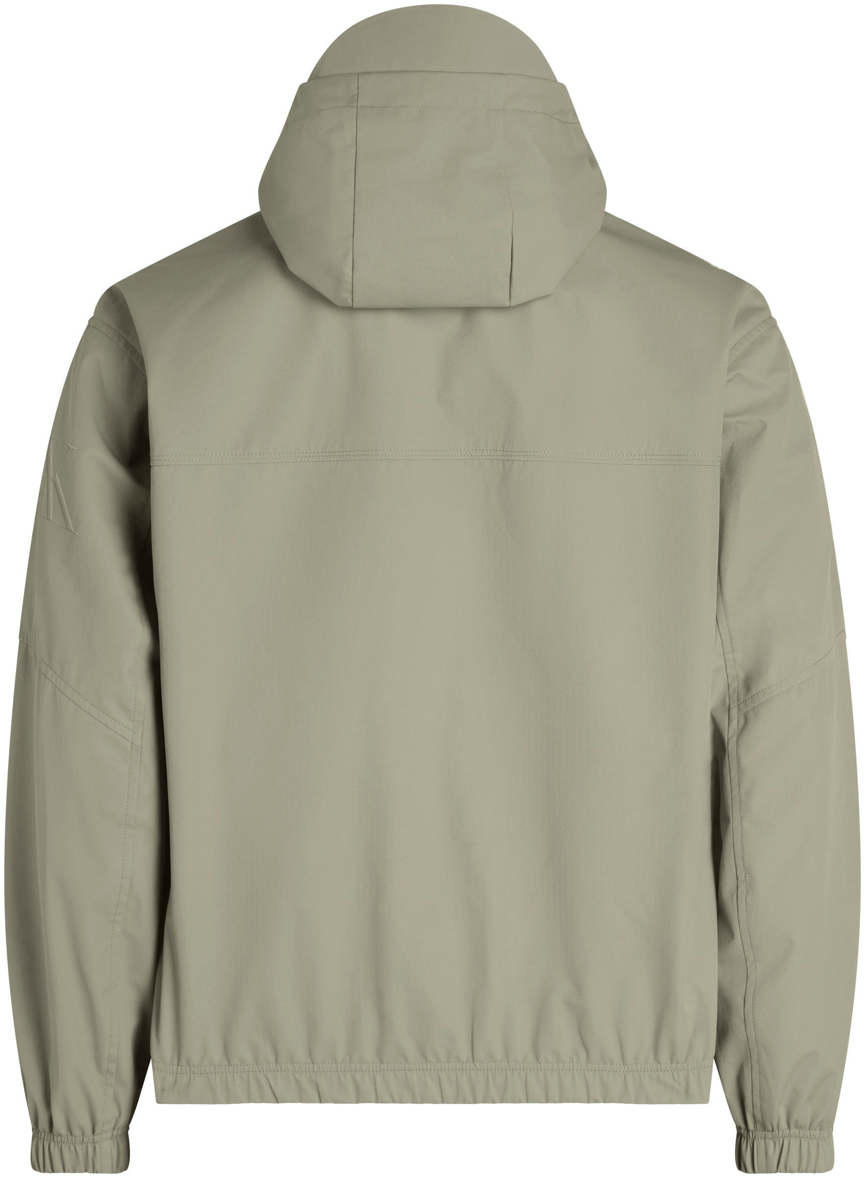 Calvin Klein Jeans Allwetterjacke »TECHNICAL JACKET«, mit Kapuze, Logodruck, Eingriffstaschen