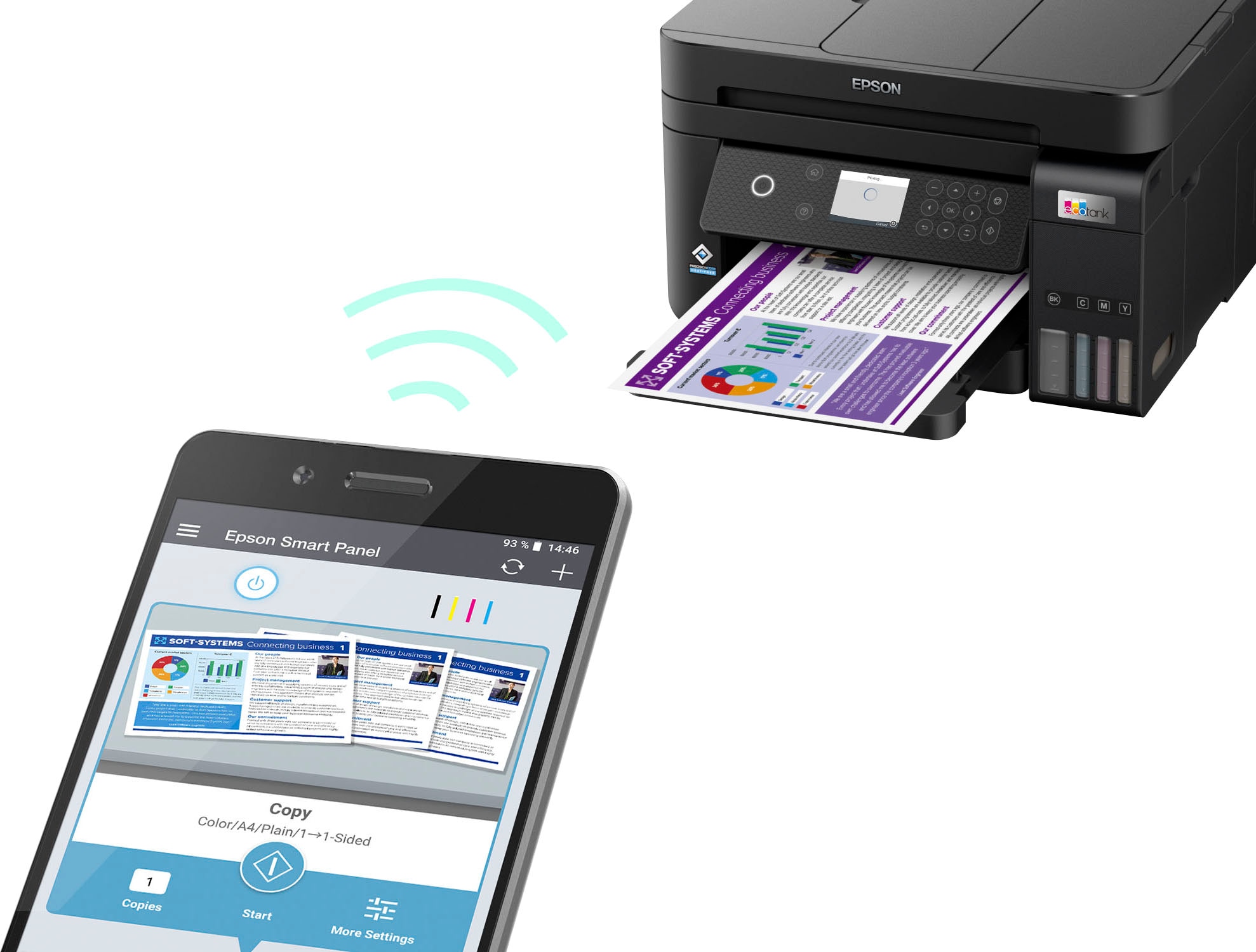 Epson Tintenstrahldrucker »EcoTank ET-3850«