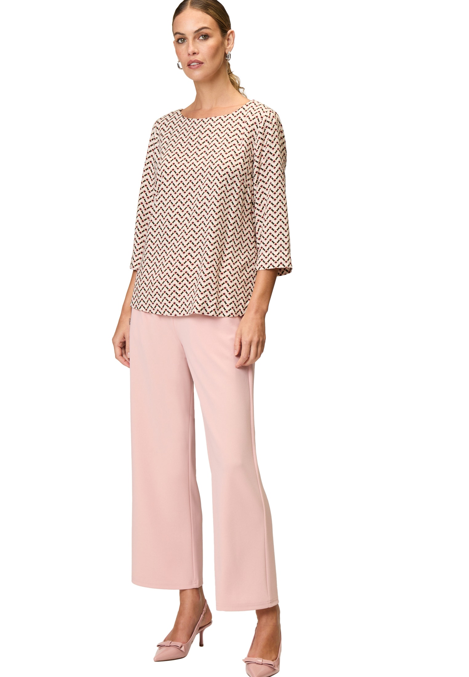 Zero Klassische Bluse »Bluse mit grafischem Druck«