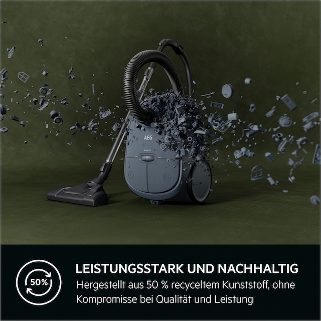 AEG Bodenstaubsauger »CLEAN 6000 (AB61C2DB)«, 850 W, mit Beutel, hohe  Saugleistung, inkl. Zusatzdüsen, 50 % Recyclingkunststoff jetzt online bei  OTTO