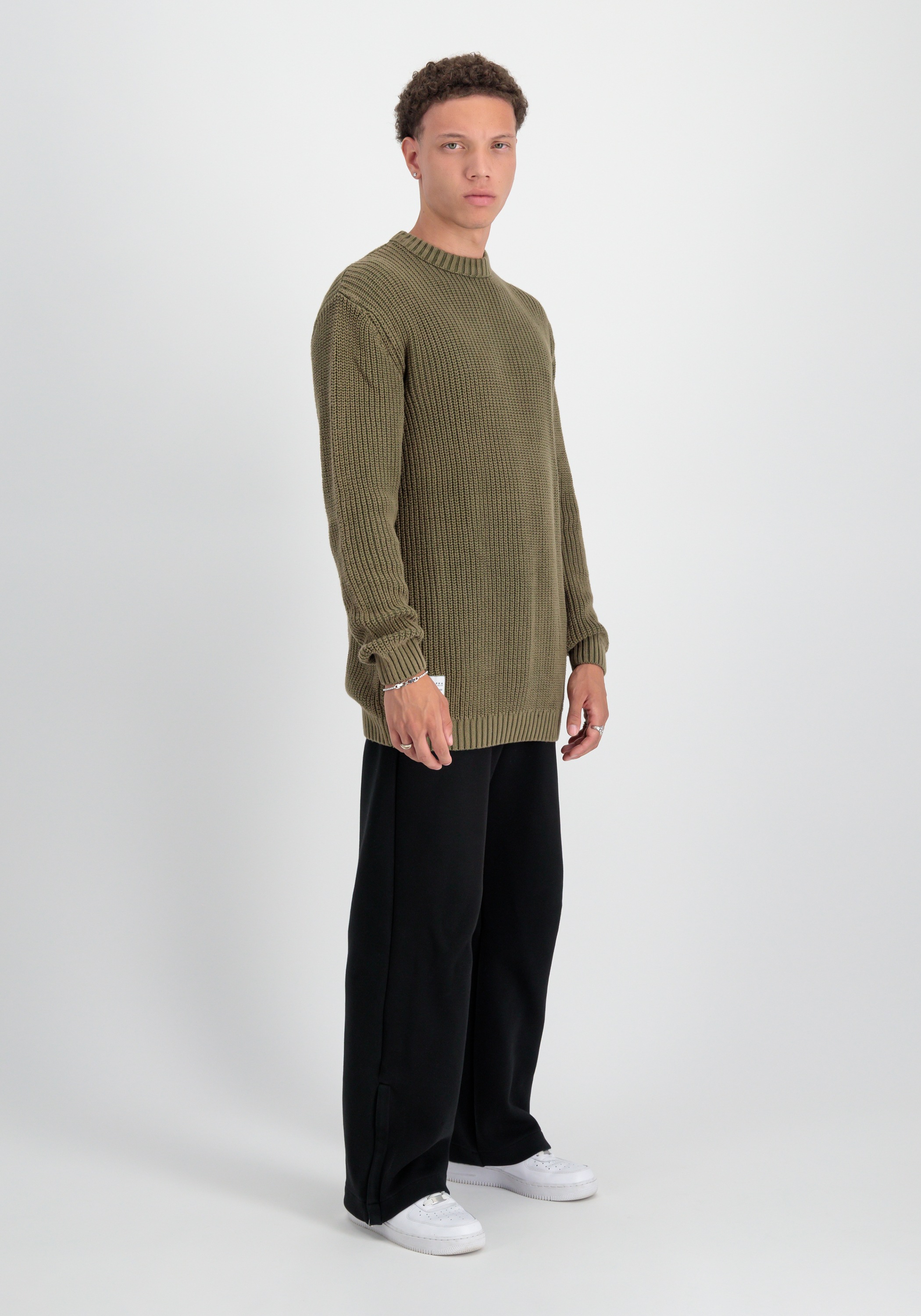 Alpha Industries Sweater »Alpha Industries Men - Knitwear Acid Pullover«