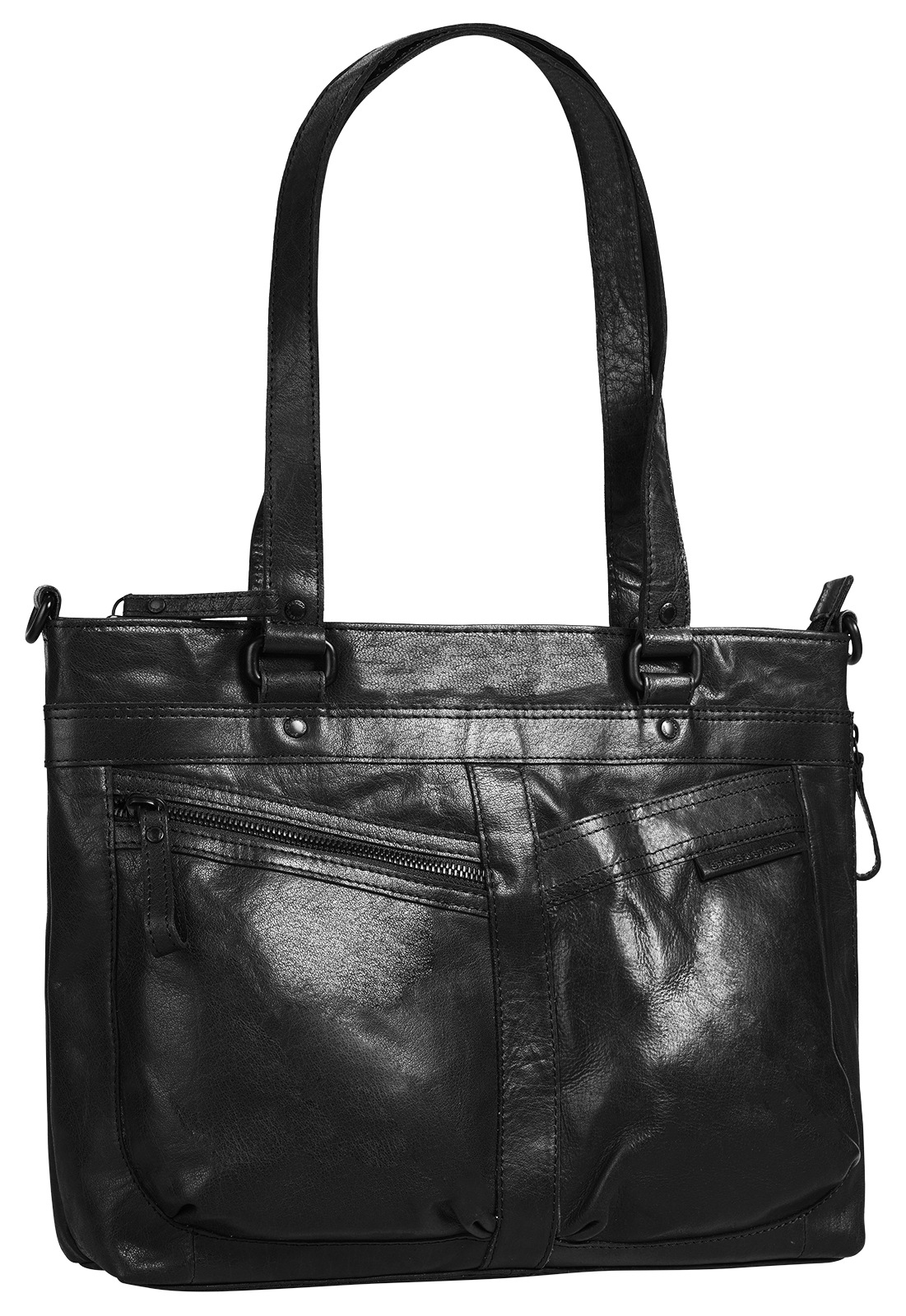 Spikes & Sparrow Shopper, echt Leder