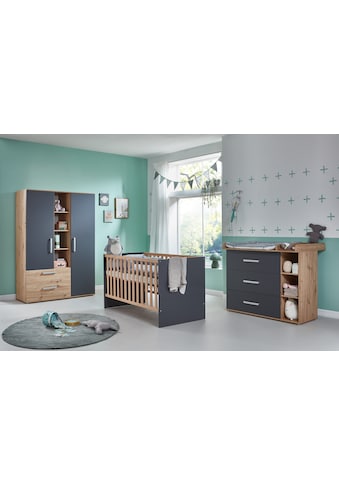 Babyzimmer-Komplettset »Babyzimmer-Set »Alessio« 3-teilig«, (Set)