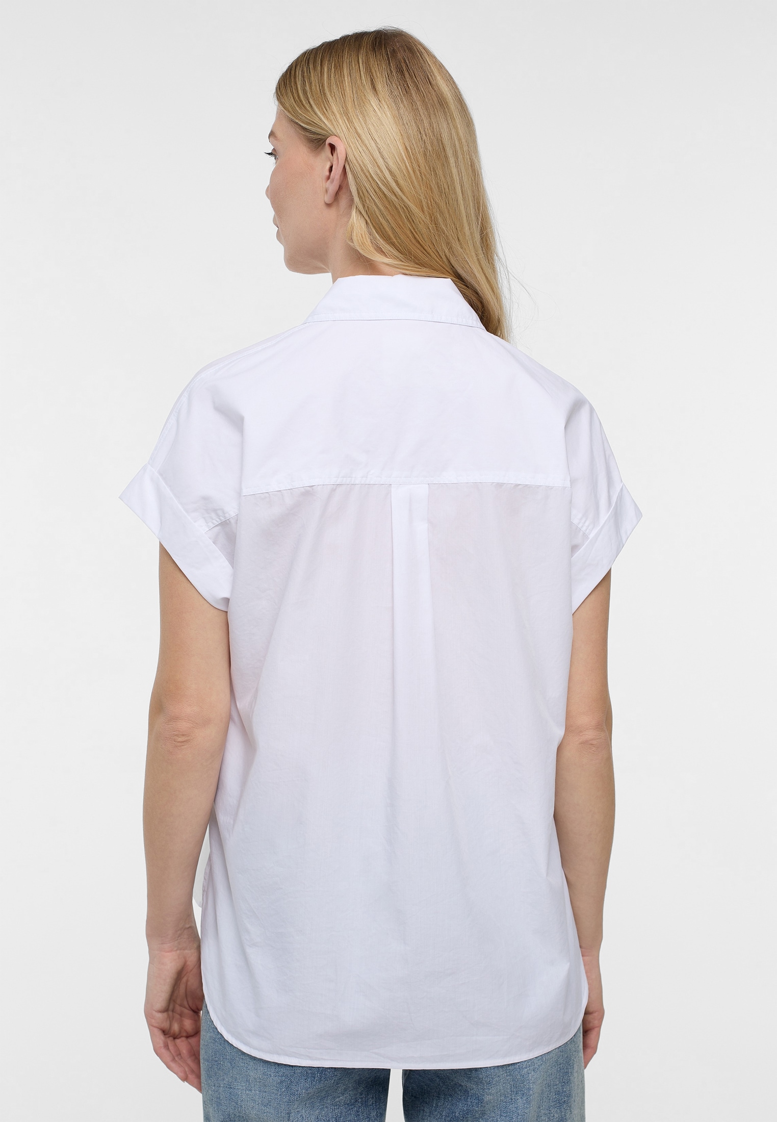 Eterna Hemdbluse »LOOSE FIT« EASY IRON (bügelleicht)