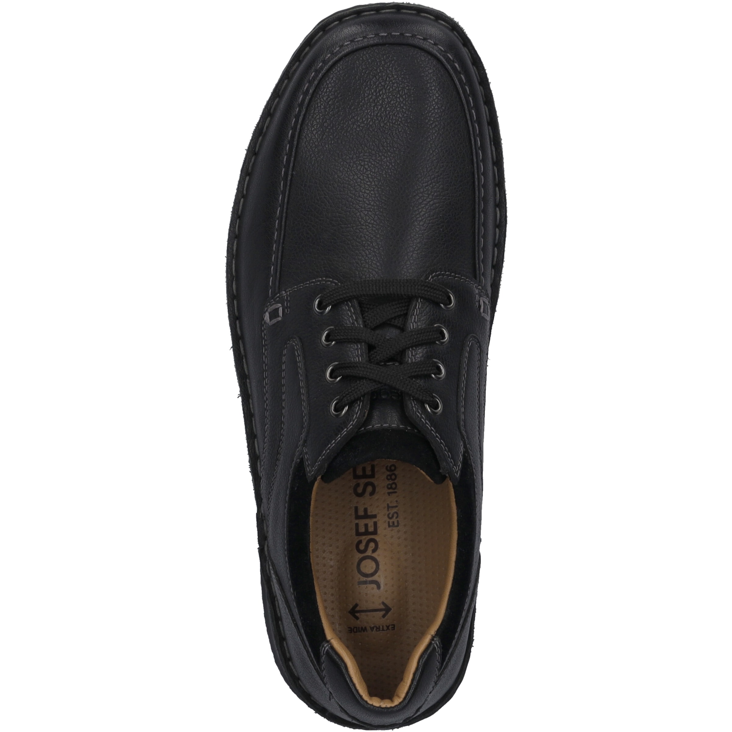 Josef Seibel Schnürschuh »Anvers 62, schwarz«