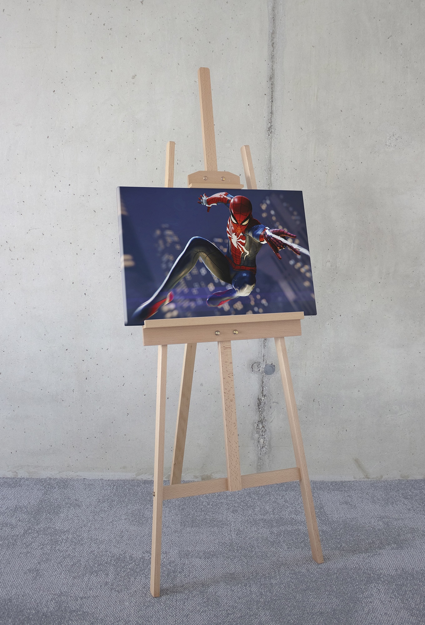 Komar Leinwandbild »Marvel Spider-Man Web Shoot«, Disney, (1 St.), 60 x 40 cm (Breite x Höhe) - Kinderzimmer, Dekoration