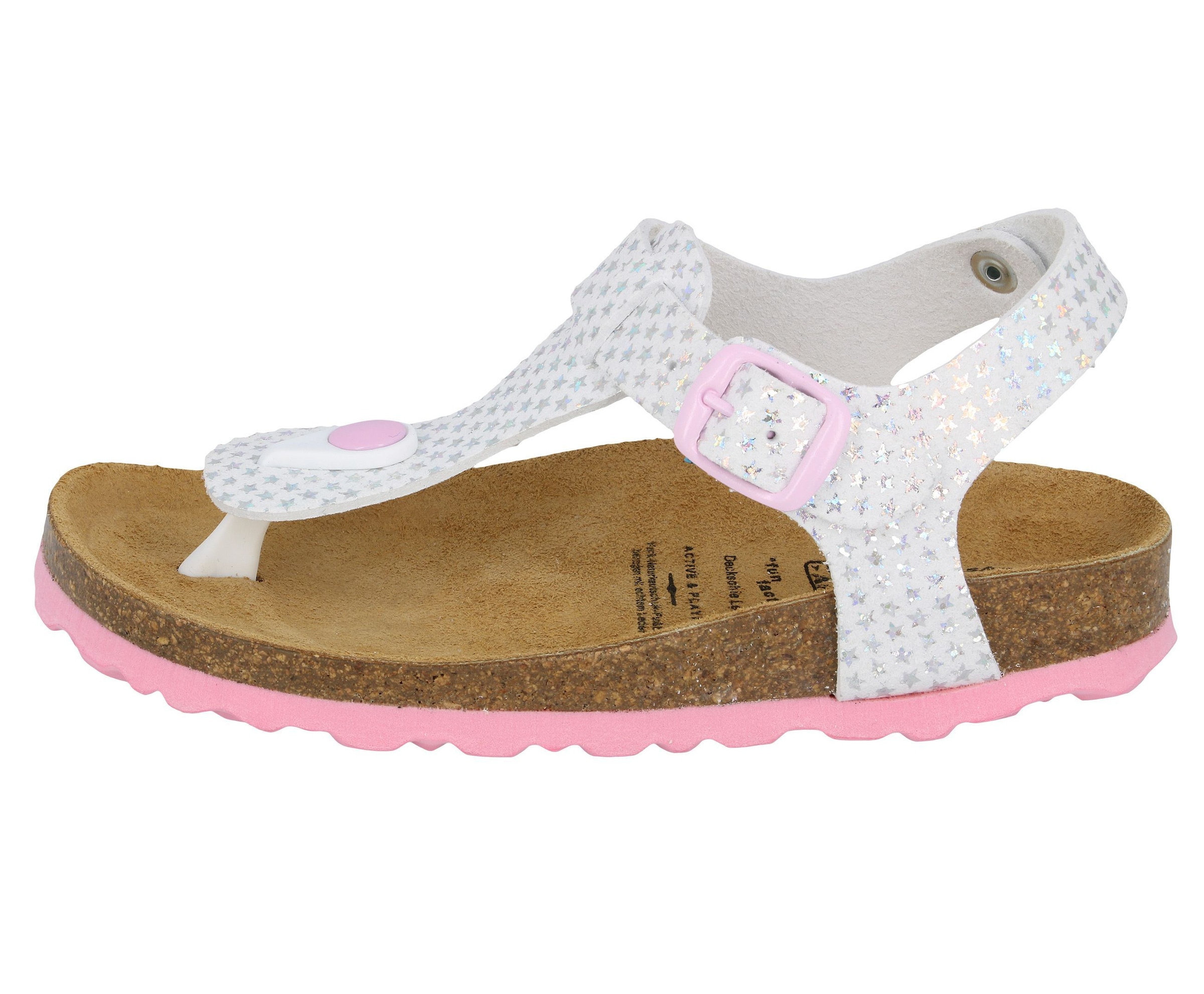 Lico Pantolette »Zehenstegpantolette Bioline Starprint«