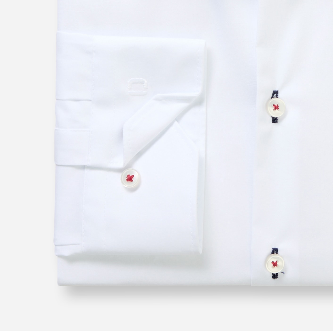 OLYMP Langarmhemd »No 6 six« super slim, Kentkragen, Businesshemd