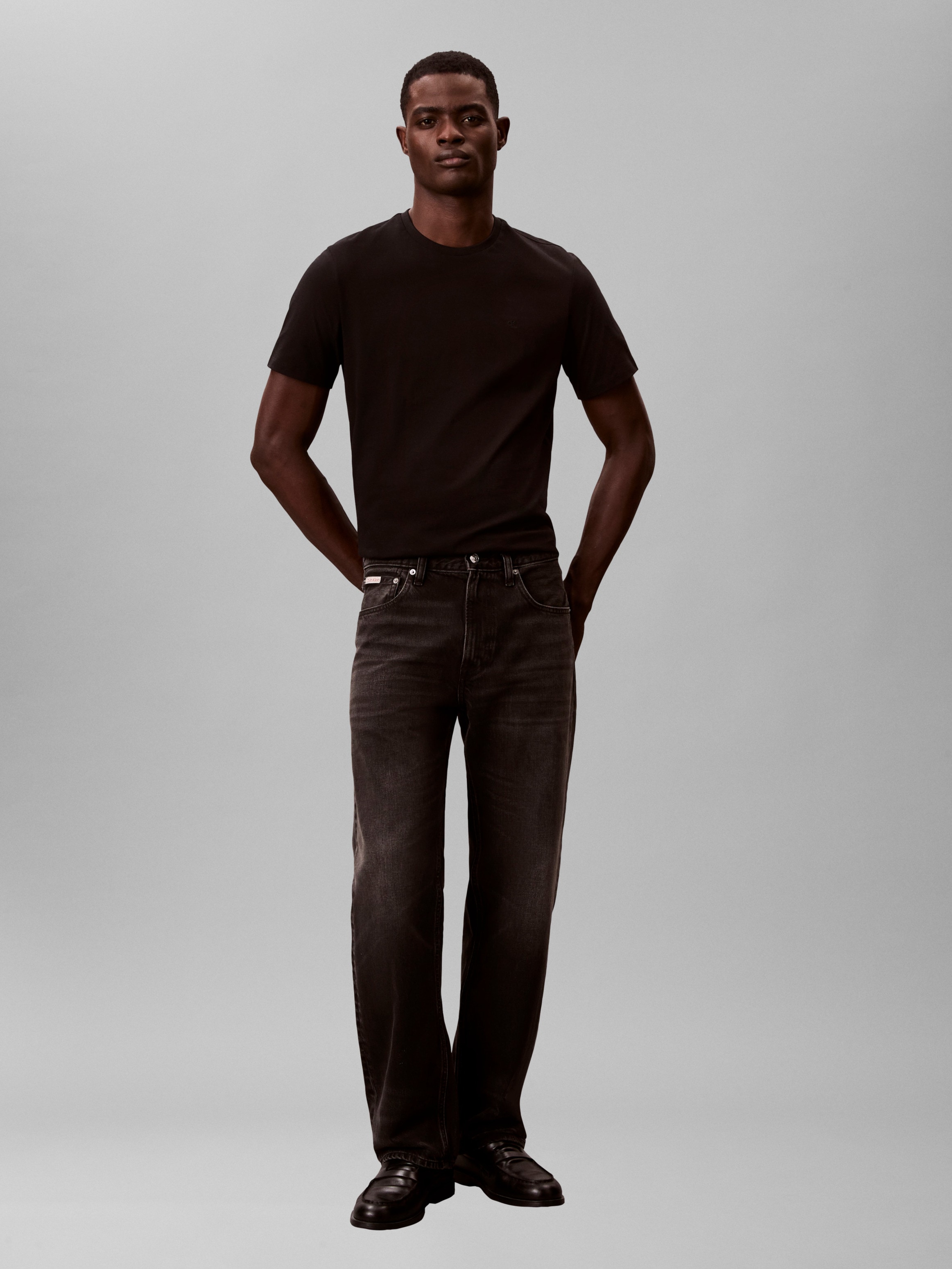 Calvin Klein Jeans T-Shirt »CLASSIC MONOGRAM« regular fit, Rundhalsausschnitt