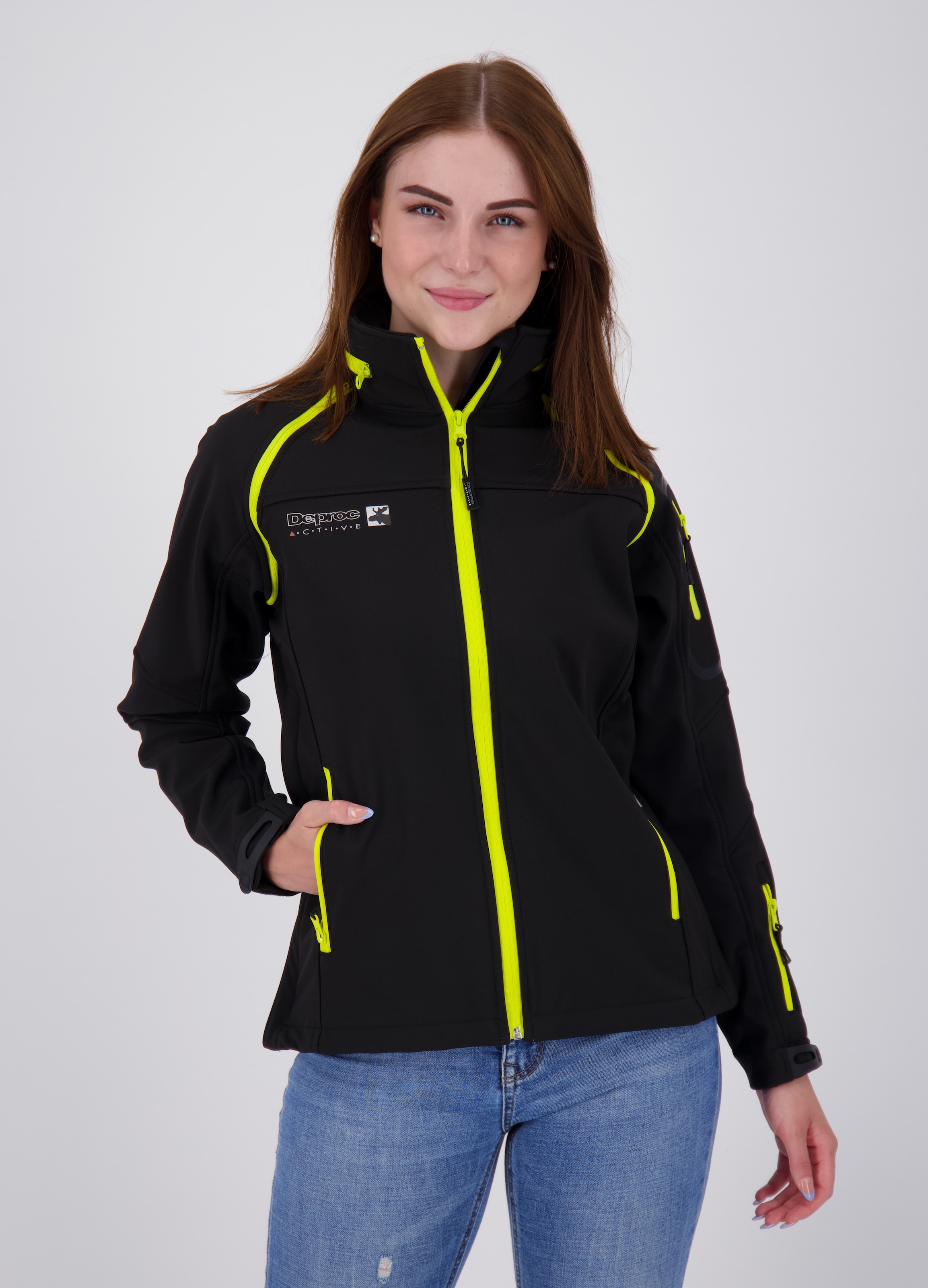 Softshelljacke »STANLEY PEAK WOMEN«, abtrennbare Ärmel