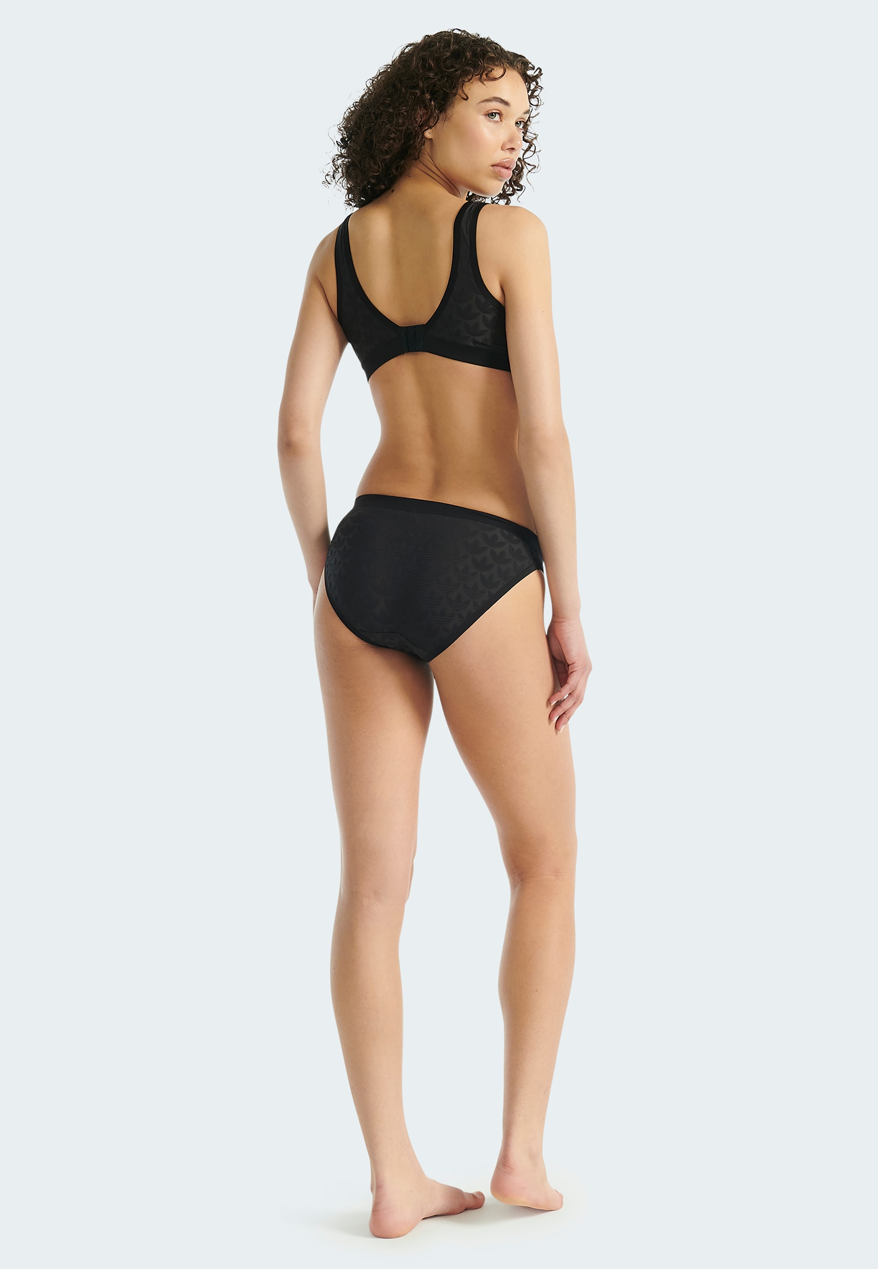 adidas Originals Bralette »Microterrot Monogram« elastischer Bund, Allover-Logo, weich, breite Träger