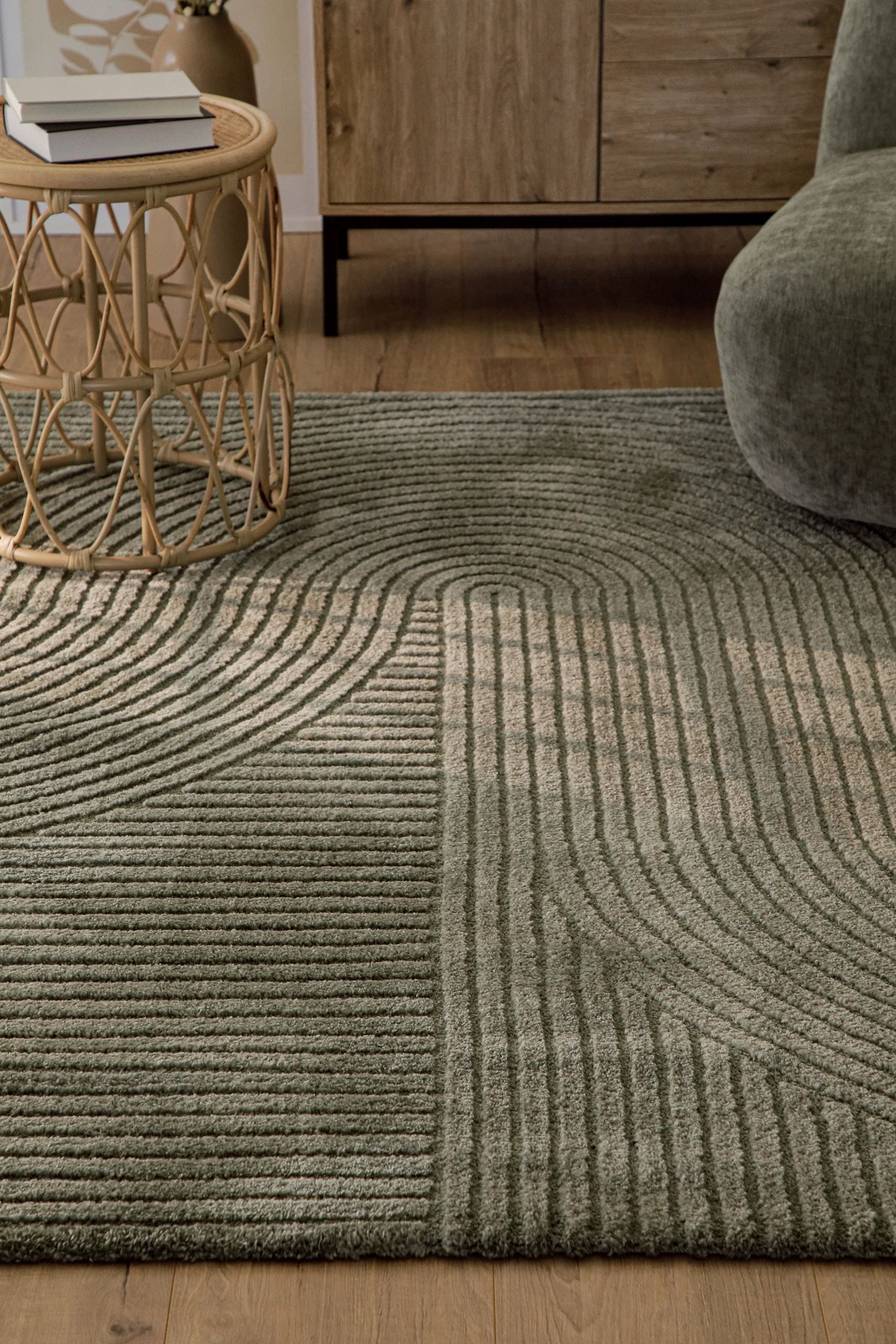 Wecon home Teppich »Bolen« rechteckig 14 mm Höhe Gewebter Teppich, Kurzflor, 3D Design, pflegeleicht, Wohnzimmer