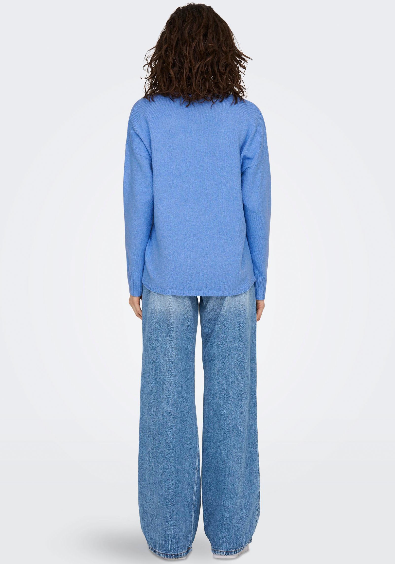 ONLY V-Ausschnitt-Pullover »ONLRICA LIFE L/S V-NECK PULLO KNT NOOS«