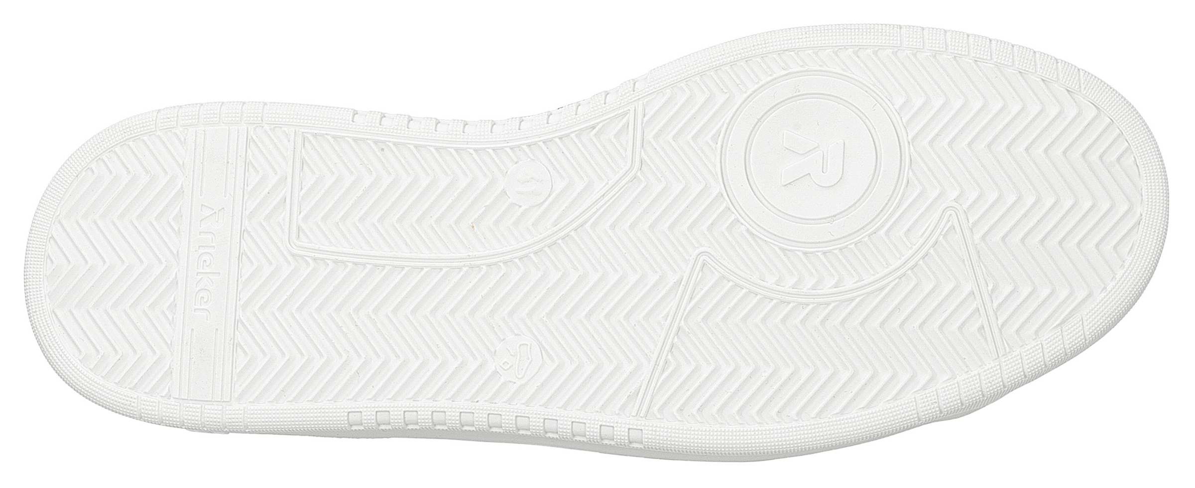 RIEKER Sport Slip-On Sneaker »Swing2GO«  Schlupfschuh, Freizeitsneaker mit aufgesetzter Schnürung