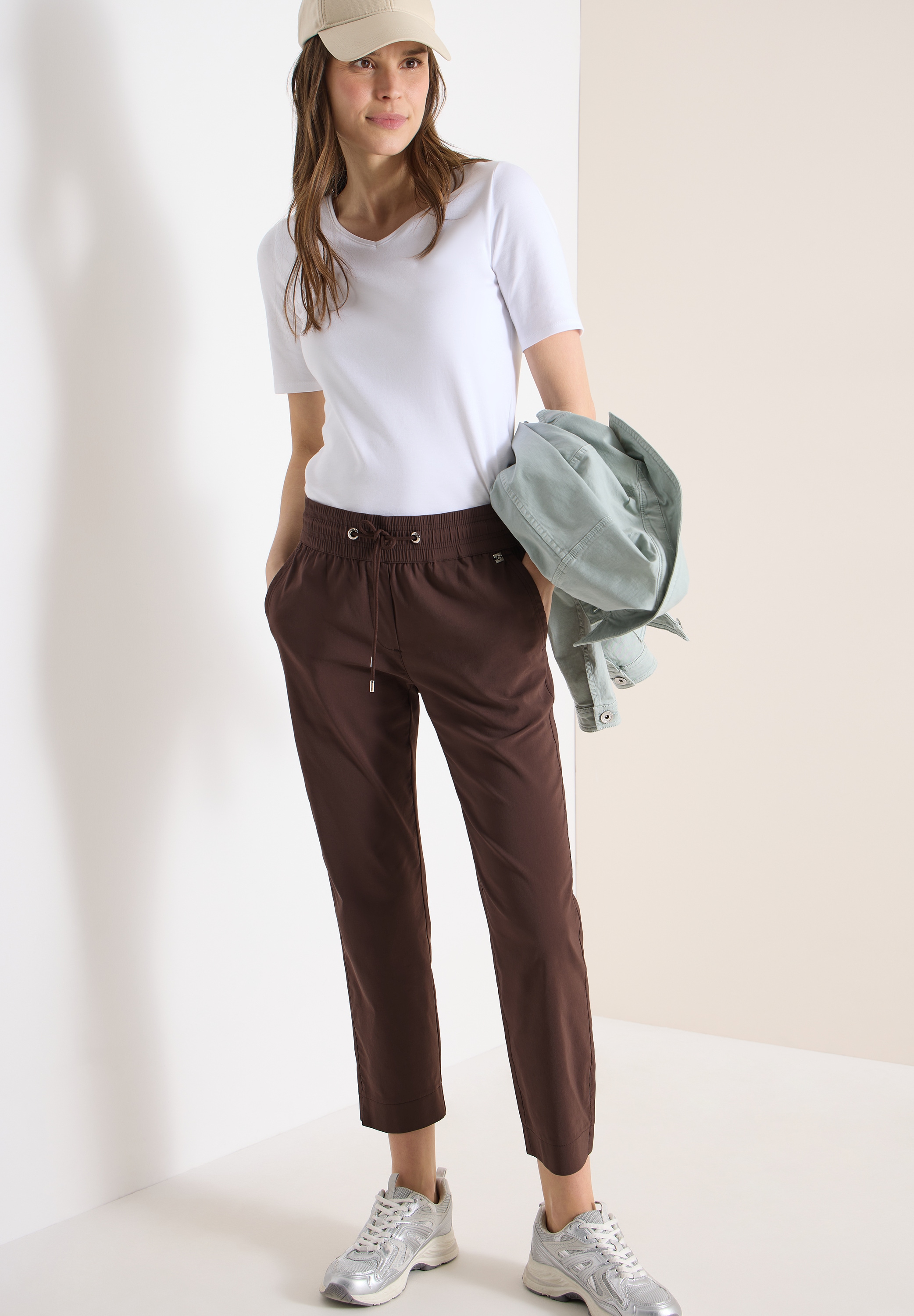 Cecil Jerseyhose »Style Tracey«  mit elastischem Bund