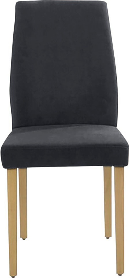 K+W Komfort & Wohnen 4-Fußstuhl »6193« () mit Massivholzbeinen in Wildeiche, gebogenen Rücken