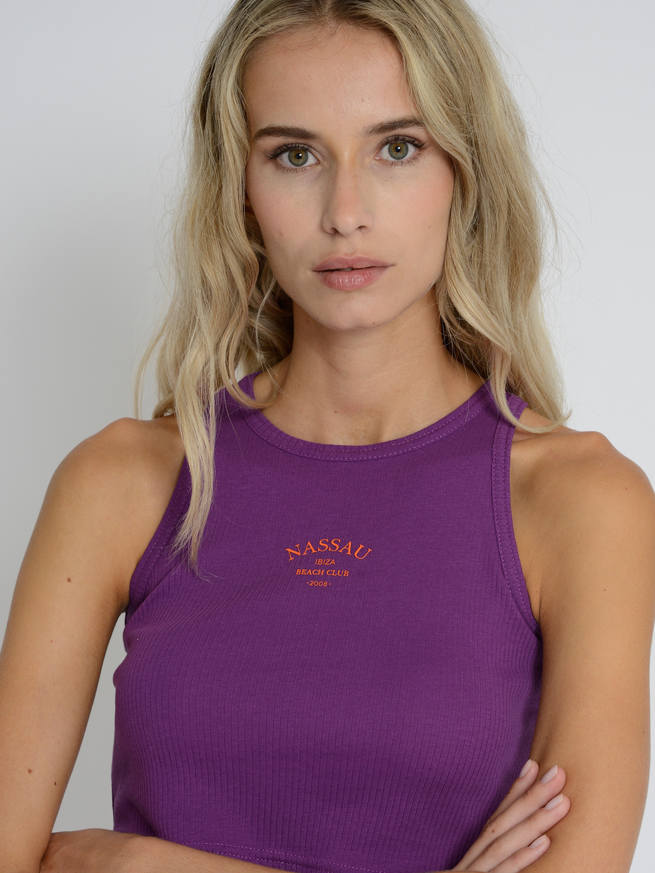 NASSAU BEACH T-Shirt »short tanktop NB231034«