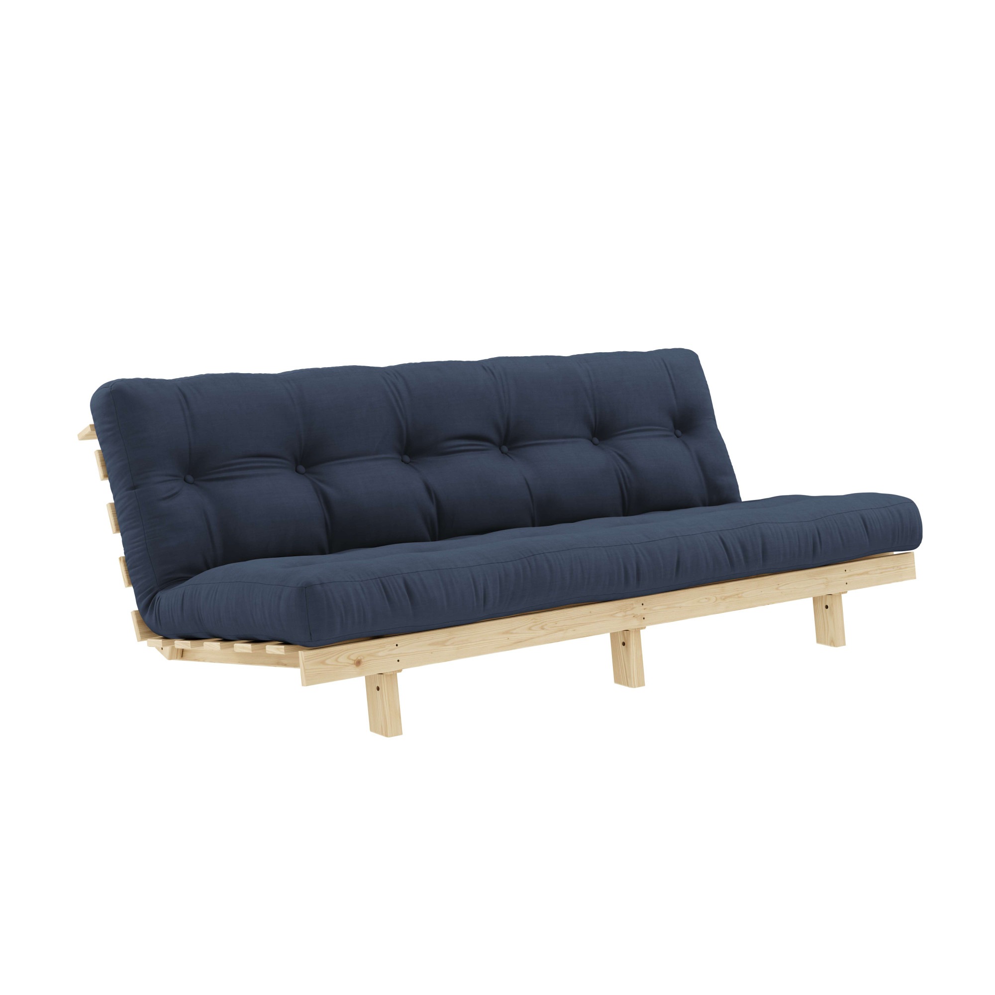 Karup Design Schlafsofa »Lean 200 Schlafsofa, Gästebett, Sofa mit Futonmatratze«, (2 St.), Inkl. Futonmatratze, Liegefläche 130x200 cm, FSC® zertifizierte Kiefer