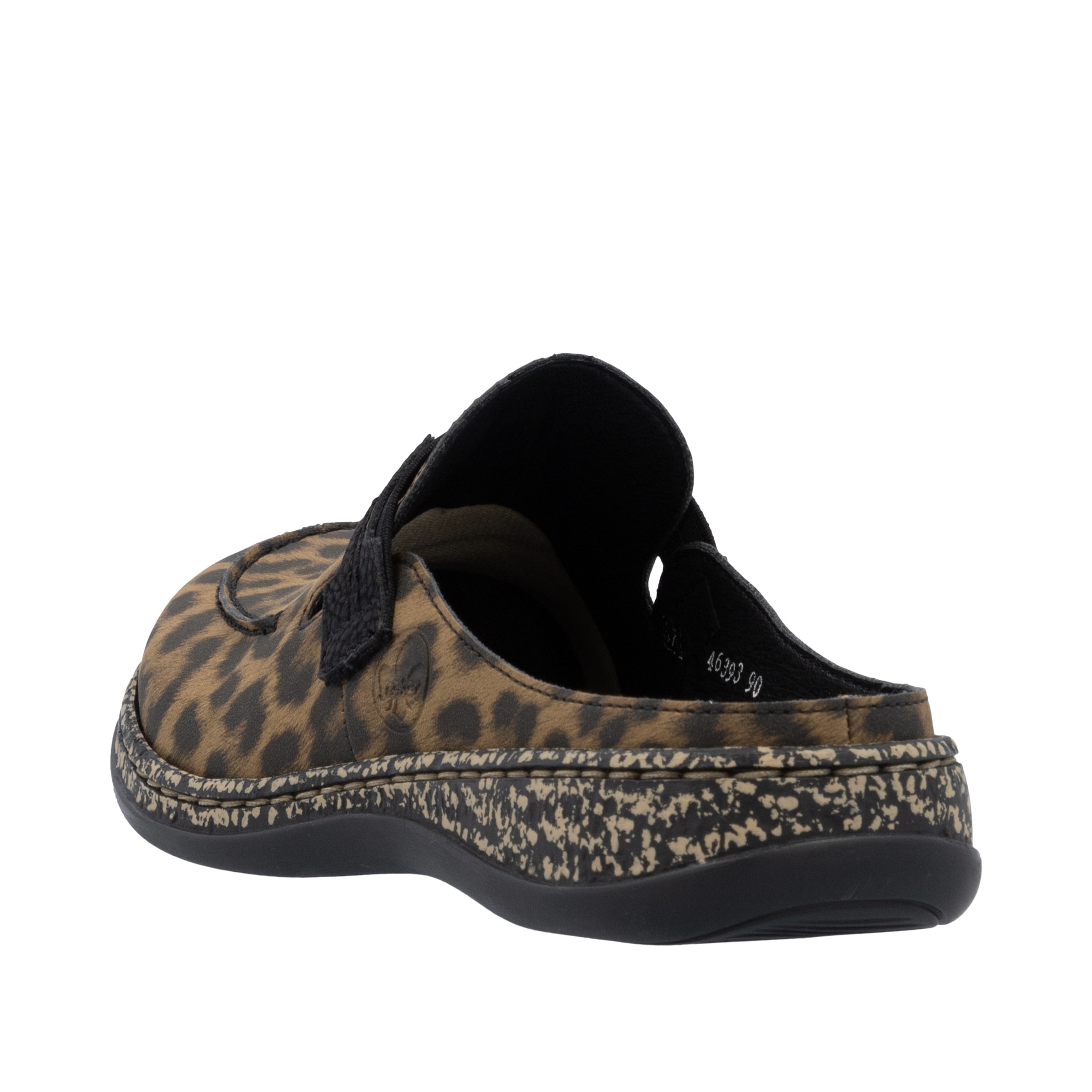 Rieker Clog, Hausschuh, Casual-Clog, Sabot, Schlupfschuh mit weicher Innensohle