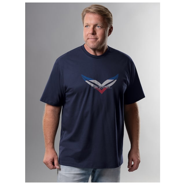 Trigema T-Shirt »TRIGEMA T-Shirt mit großem Logo-Print« online bestellen  bei OTTO