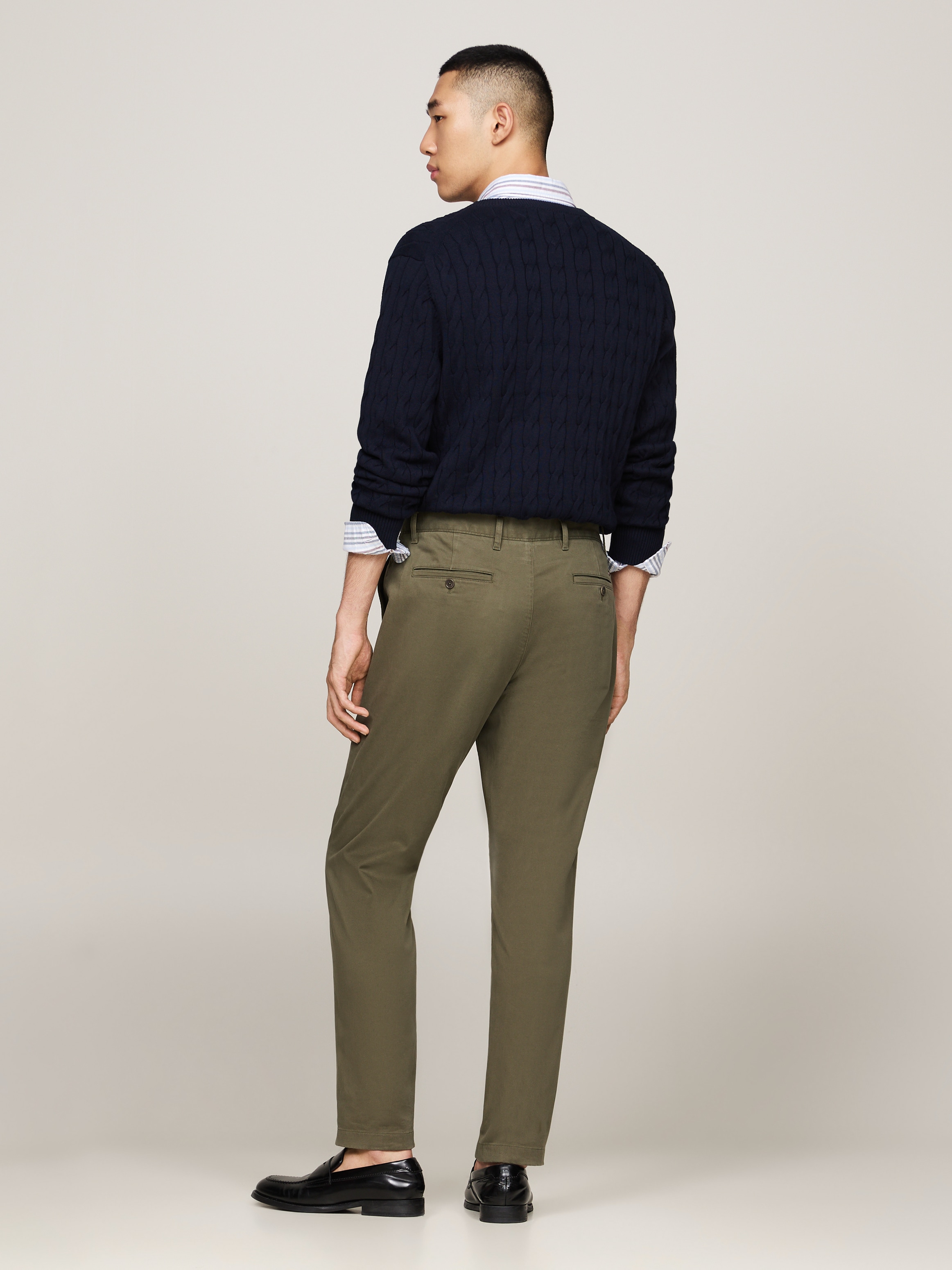Tommy Hilfiger Chinohose »HARLEM CHINO SATIN«