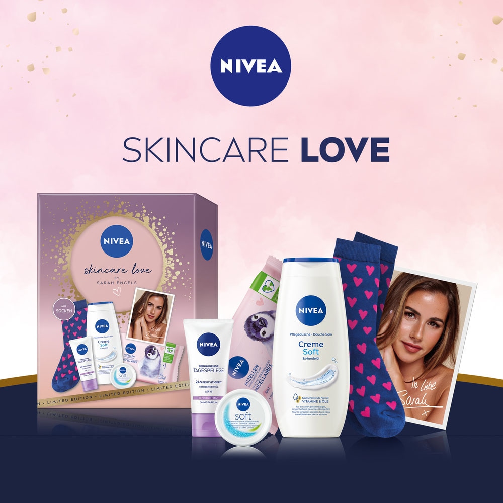 Nivea Pflege-Geschenkset »Skincare Love«, (6 tlg.)