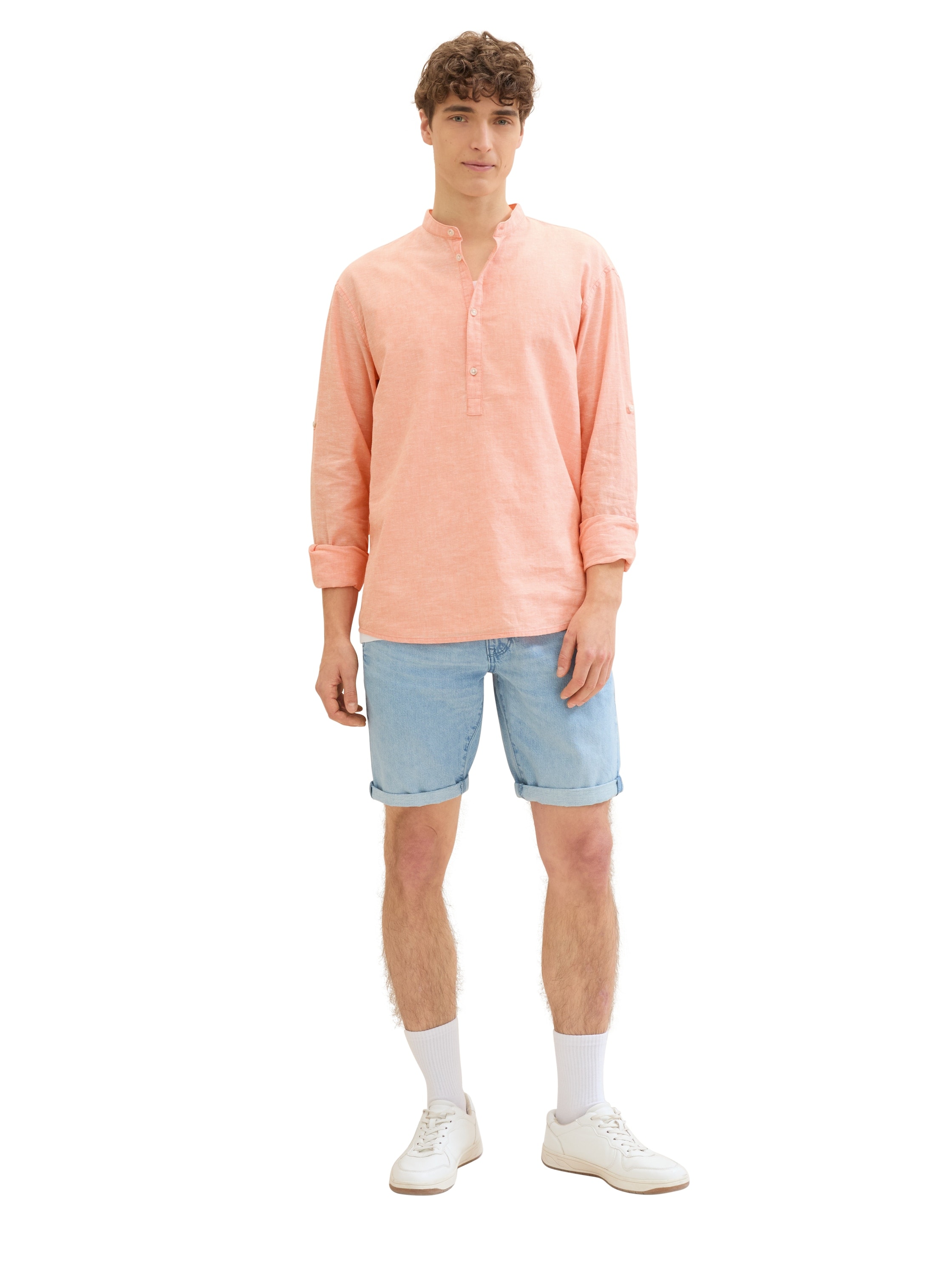 TOM TAILOR Denim Jeansshorts, mit authentischer Waschung