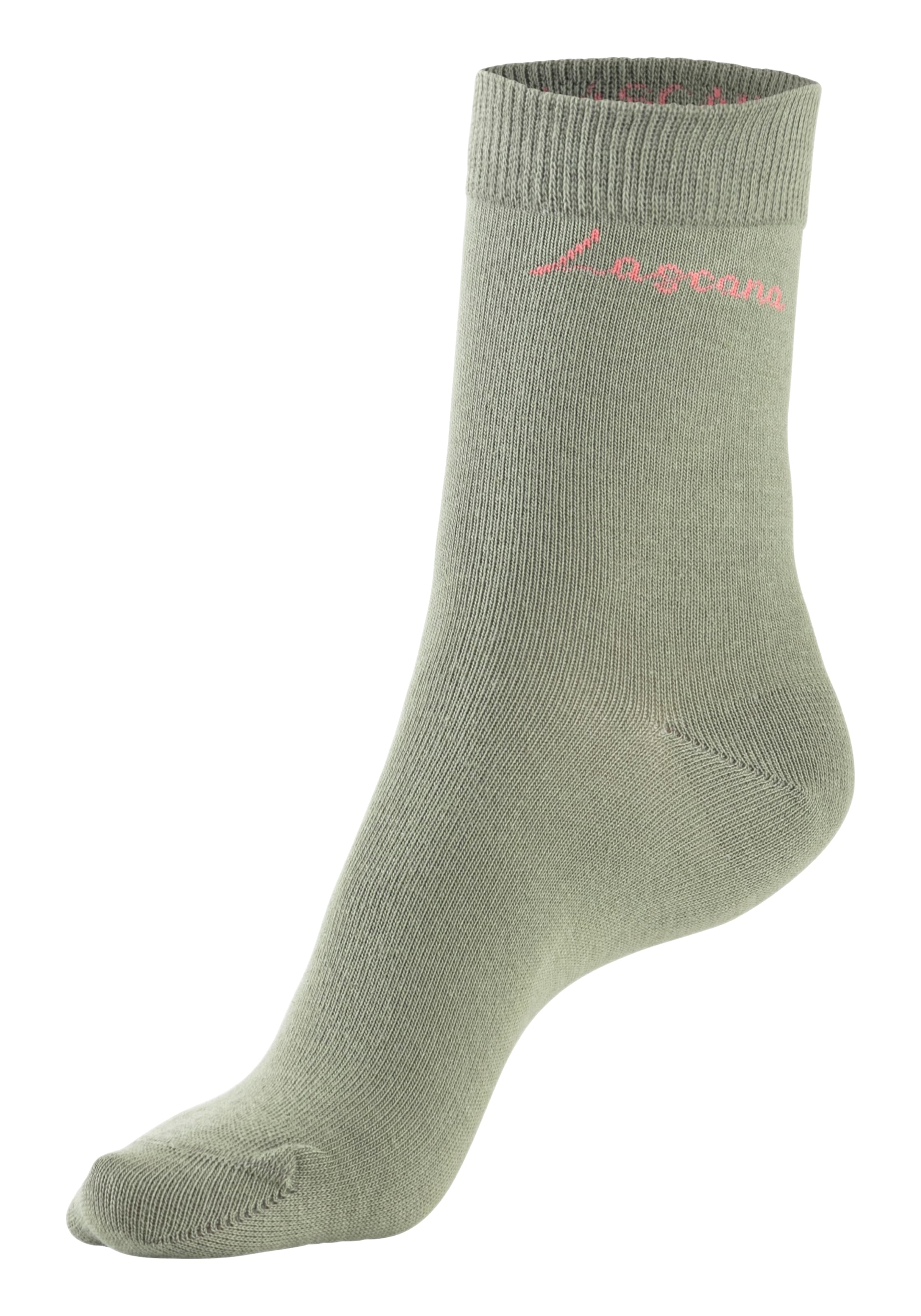 LASCANA Basicsocken »Believe in Yourself«, (Box, 4 Paar), in ansprechender Geschenkbox